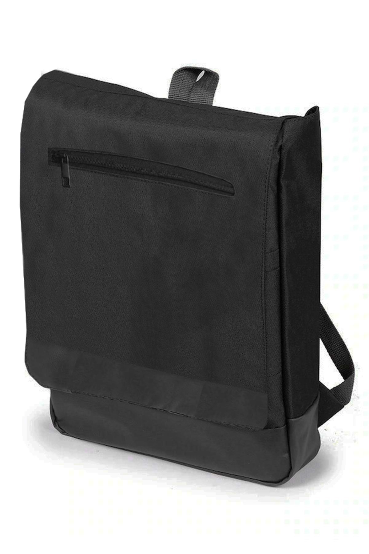 Bagorama Want Unisex 15.6 Laptop / Tablet Uyumlu Kumaş Sırt Çantası - Siyah görsel 2