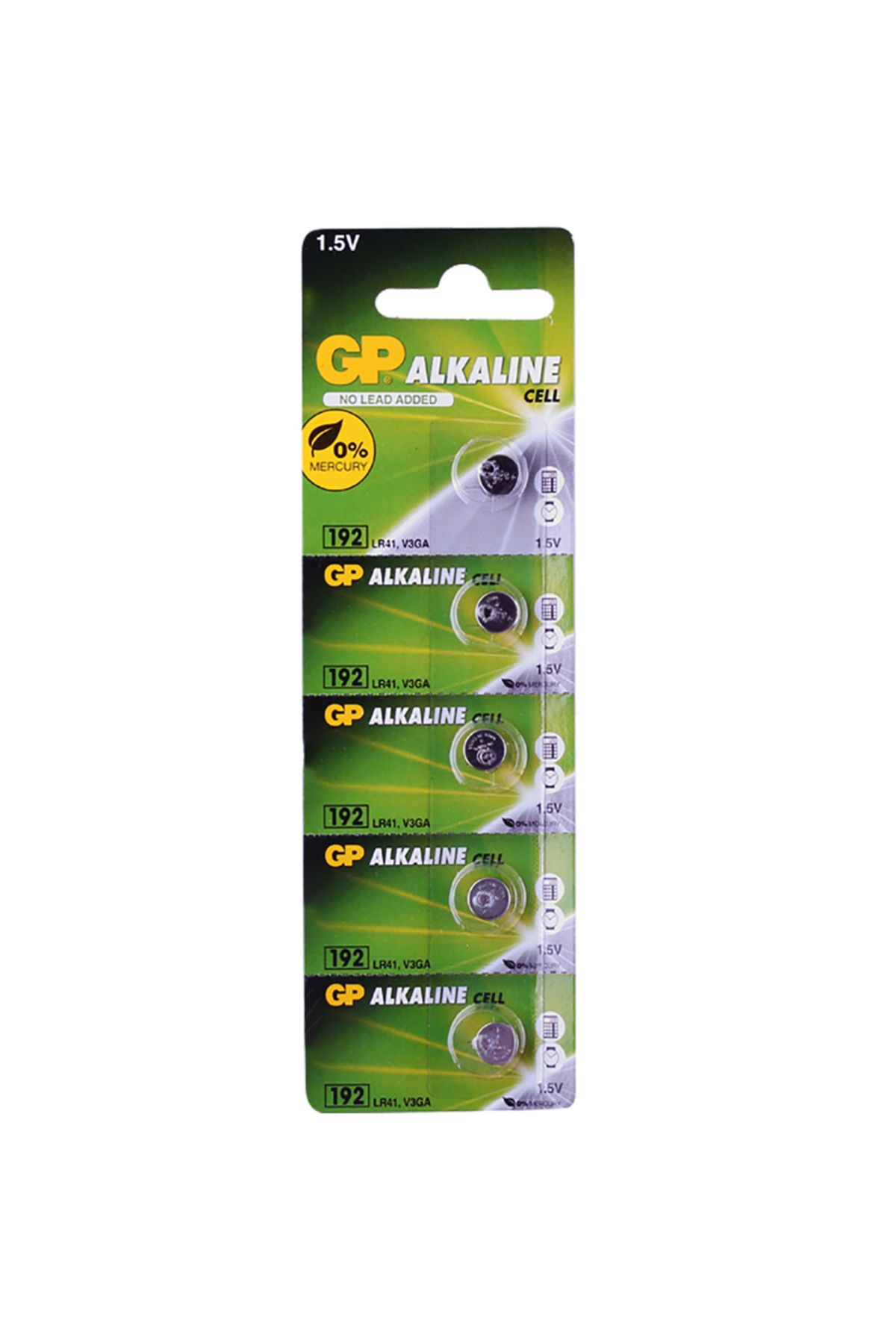 Angel Of Life GP 192 1.5 VOLT LR 41 ALKALİN DÜĞME PİL 5Lİ PAKET FİYAT (5024)