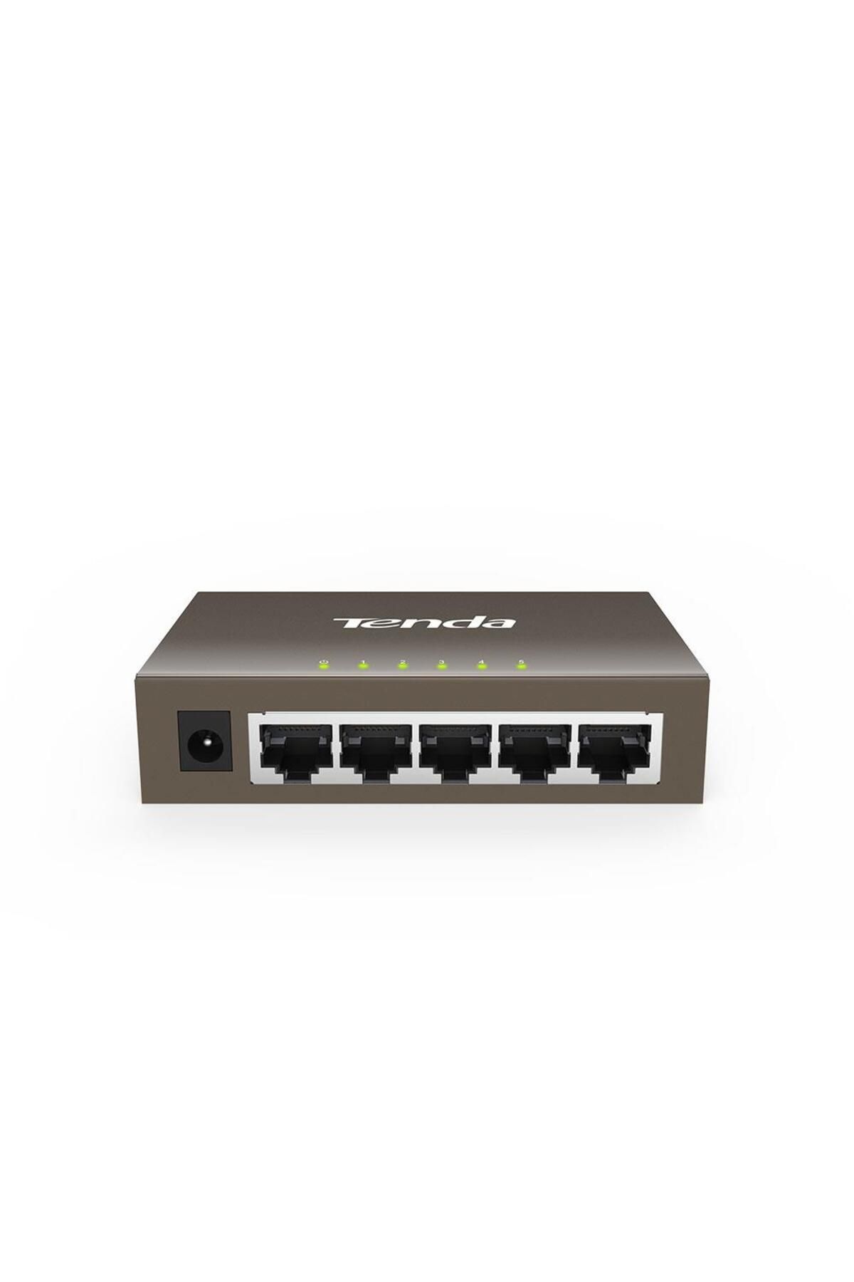 Vobotek Teknoloji Tenda TEG1005D 5 Port 10-100-1000 Mbps Switch Metal Kasa
