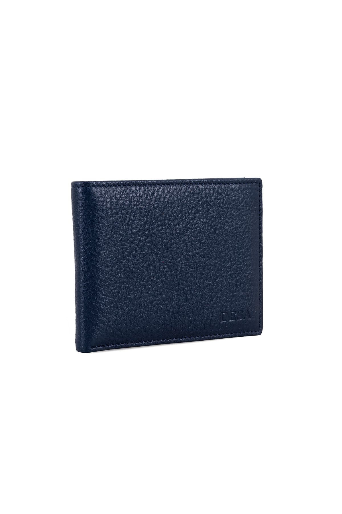 Desa-Barry Navy Blue Men's Leather Wallet 3