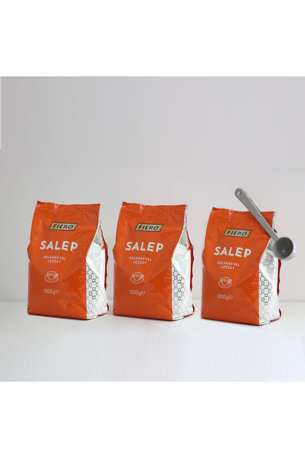 Fıero Fiero Salep 3 Kiloluk Paket, Ölçü Kaşığı