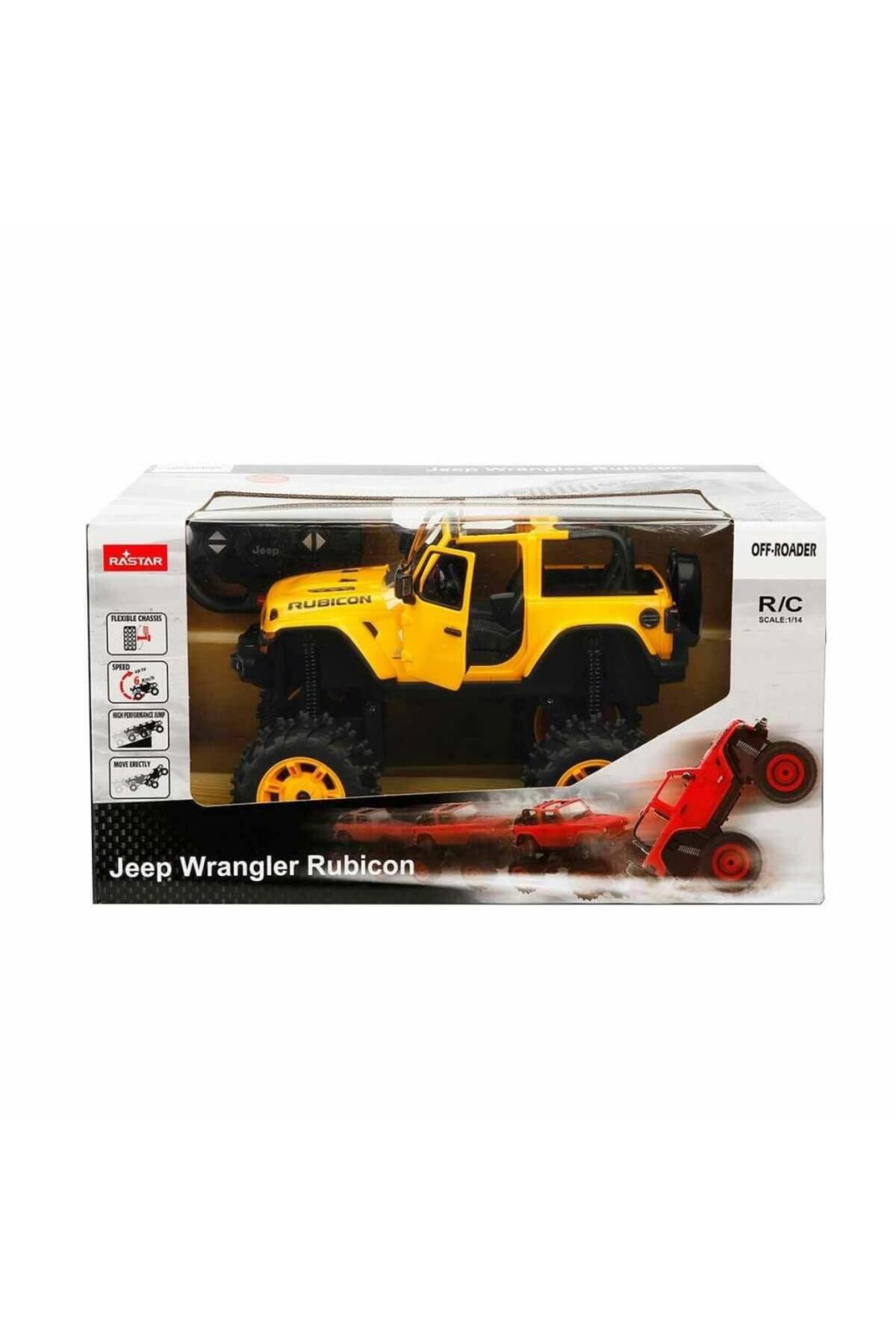 Bum Bum Bebek & Anne 79410 SUN-RAS-R C 1 14 Ful Fonksiyon Jeep Wrangler Rubicon Big Ehell Off - Sunman