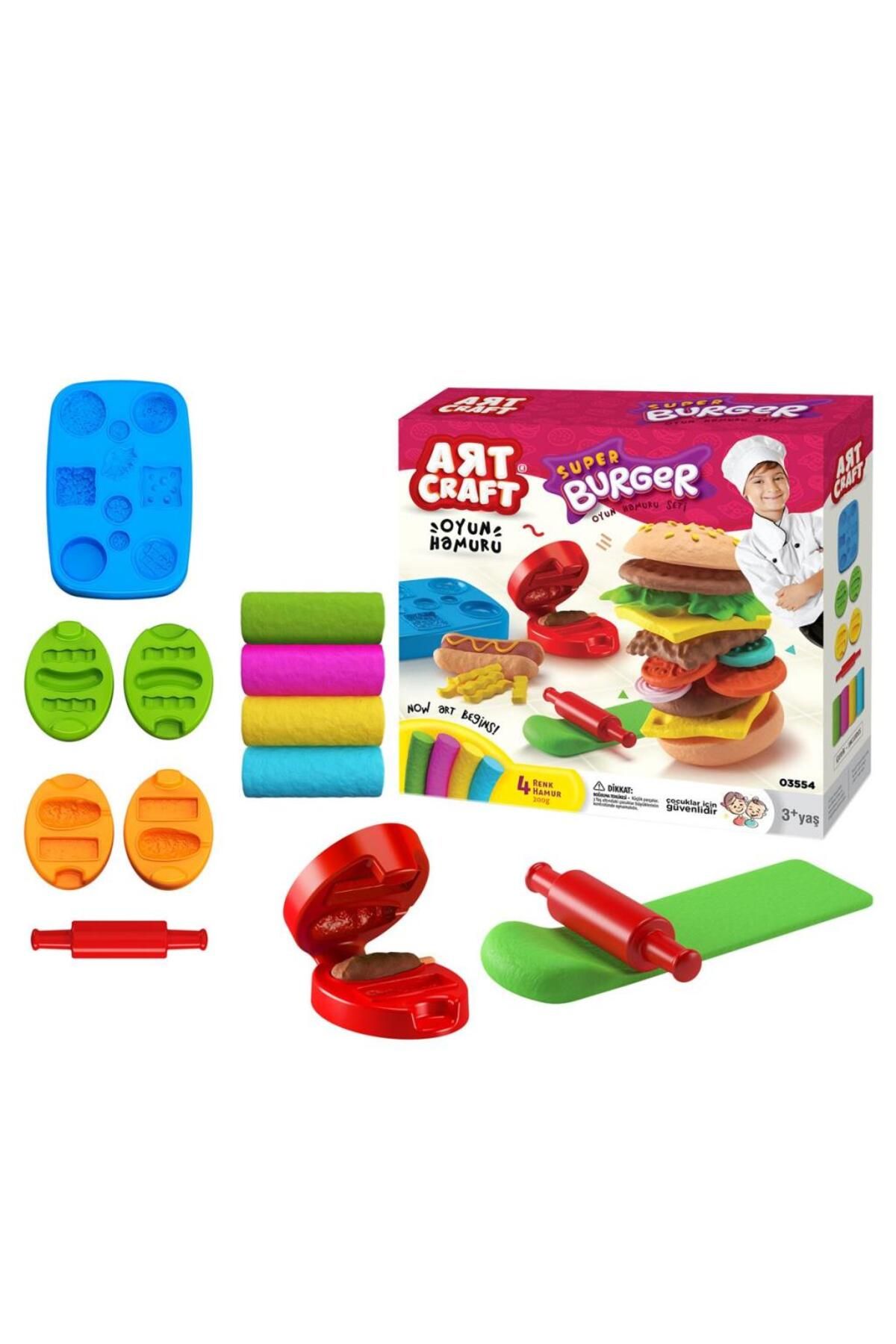 Bum Bum Bebek & Anne 03554 HAMBURGER HAMUR SET 200GR