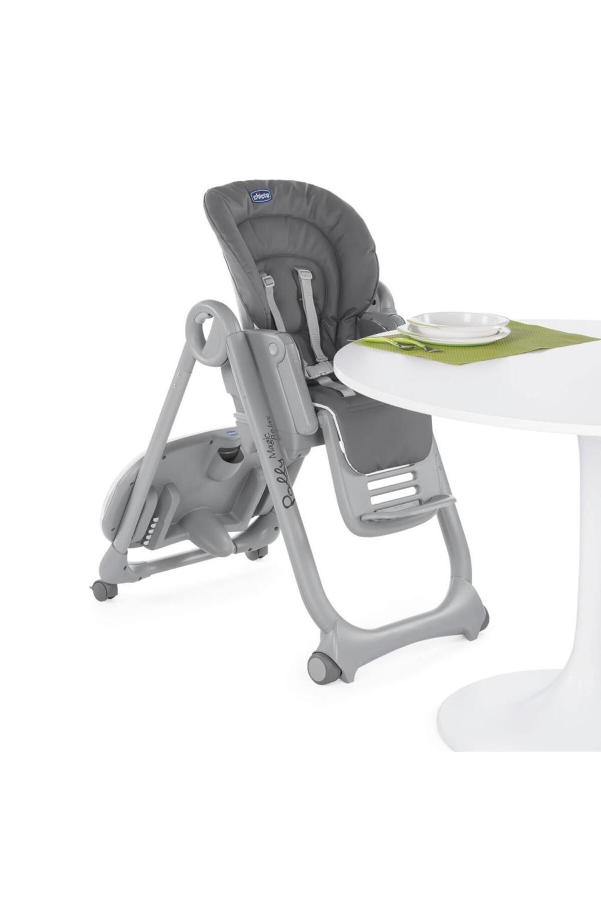 NessiWorld-Chicco Polly Magic - Graphite High Chair 5