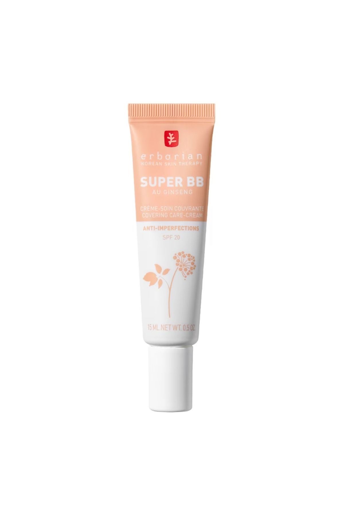 erborian Super BB With Ginseng - Travel Size BB Krem Clair (15 ml)