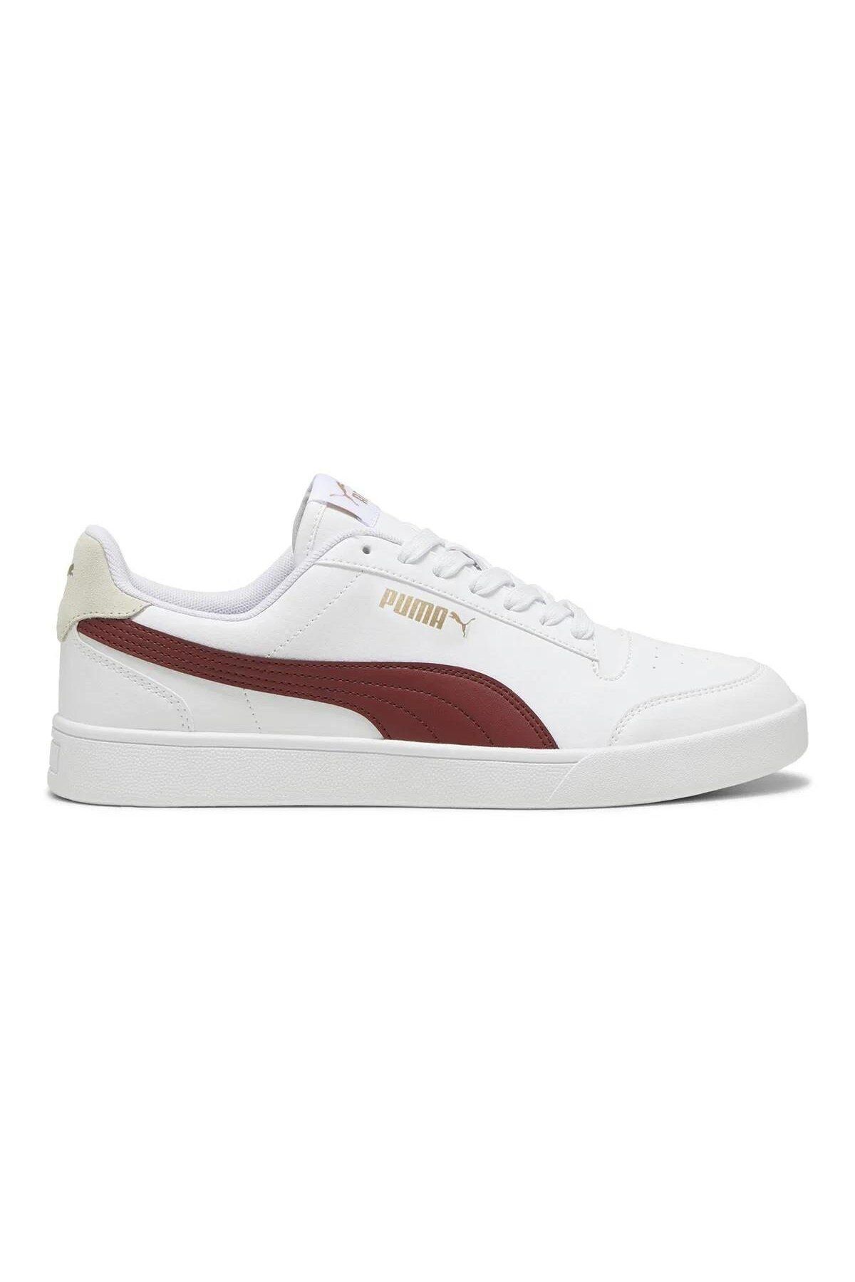 Puma-Puma White-Intense Red-Puma Gold Shuffle 1