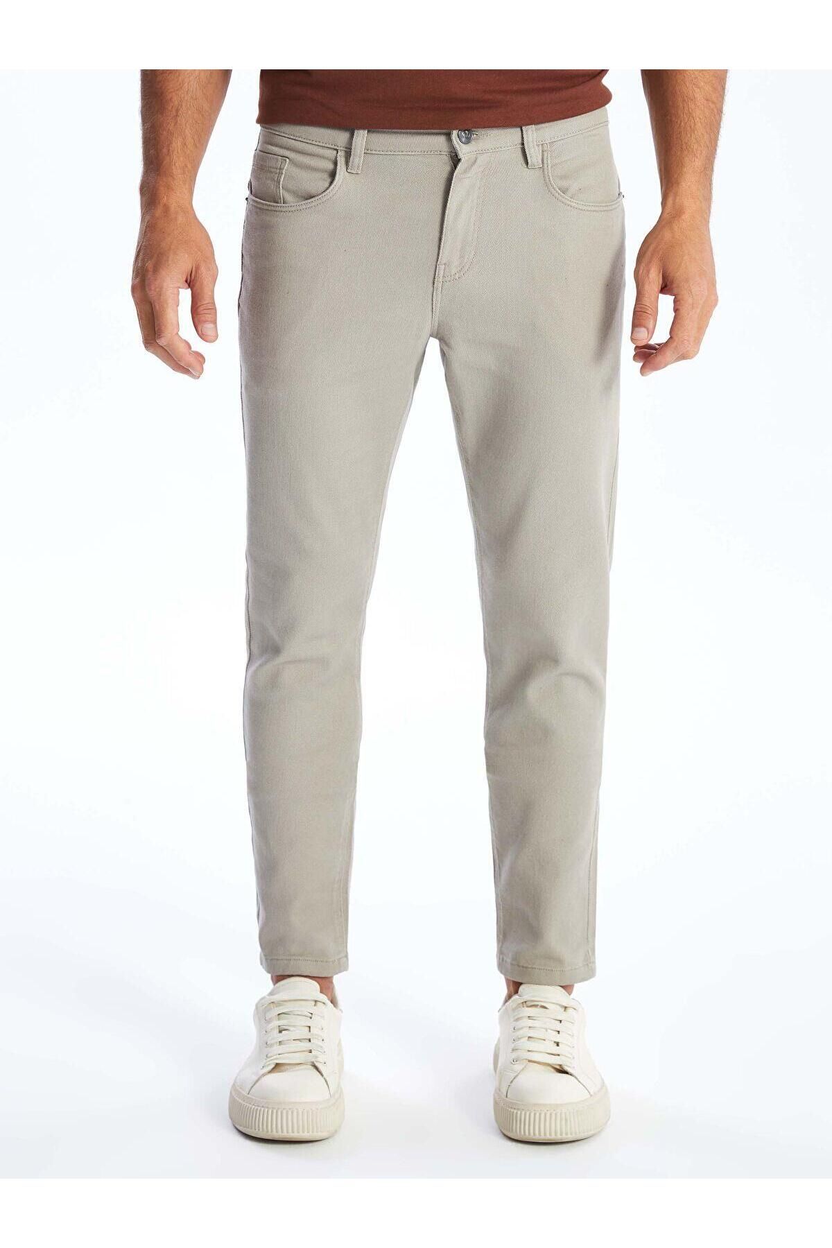 LC Waikiki-Pánské chino kalhoty Lcwaikiki Basic Slim Fit 3