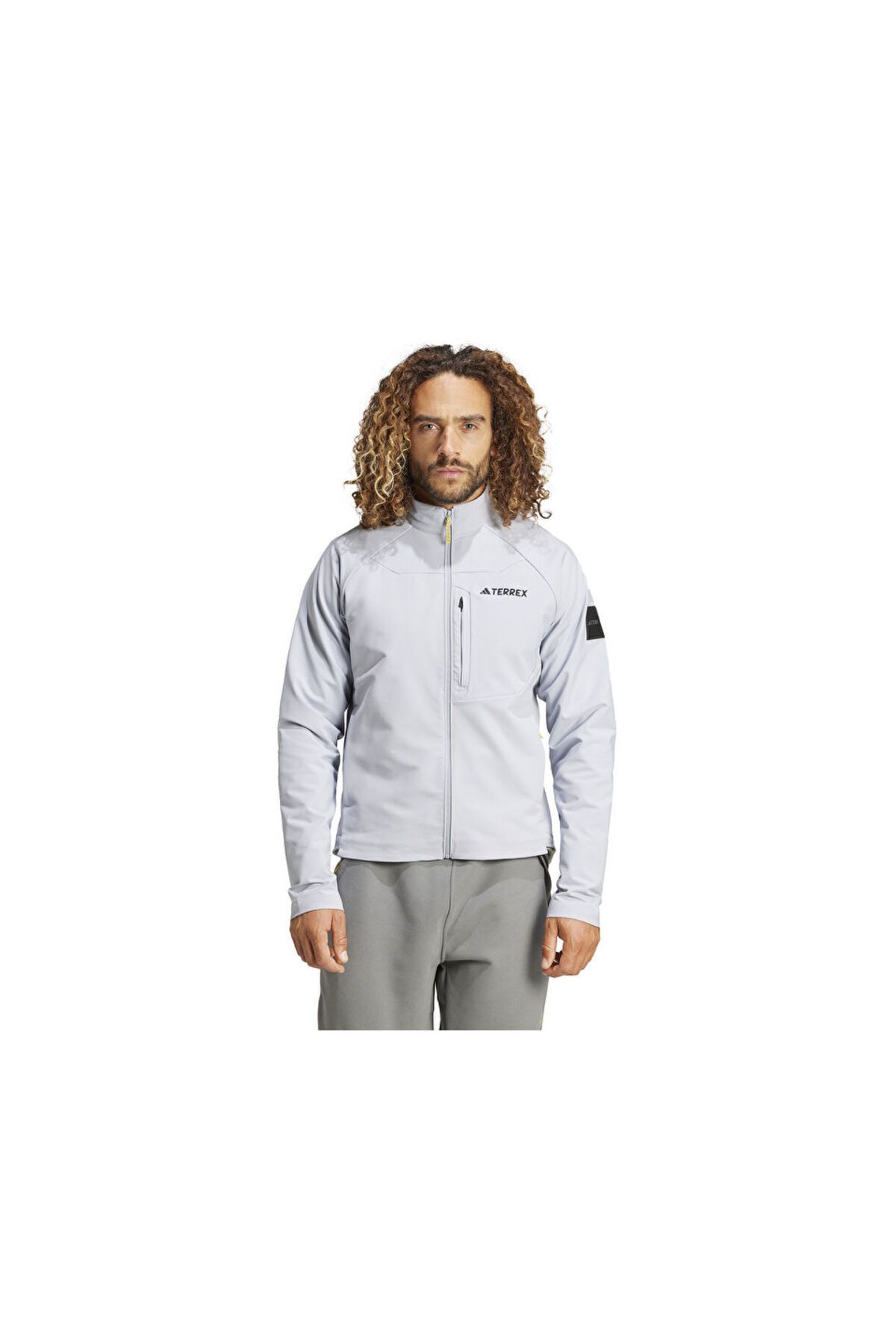 adidas-Ng Dwr Jkt Men's Outdoor Jacket Ix7919 Gray 1