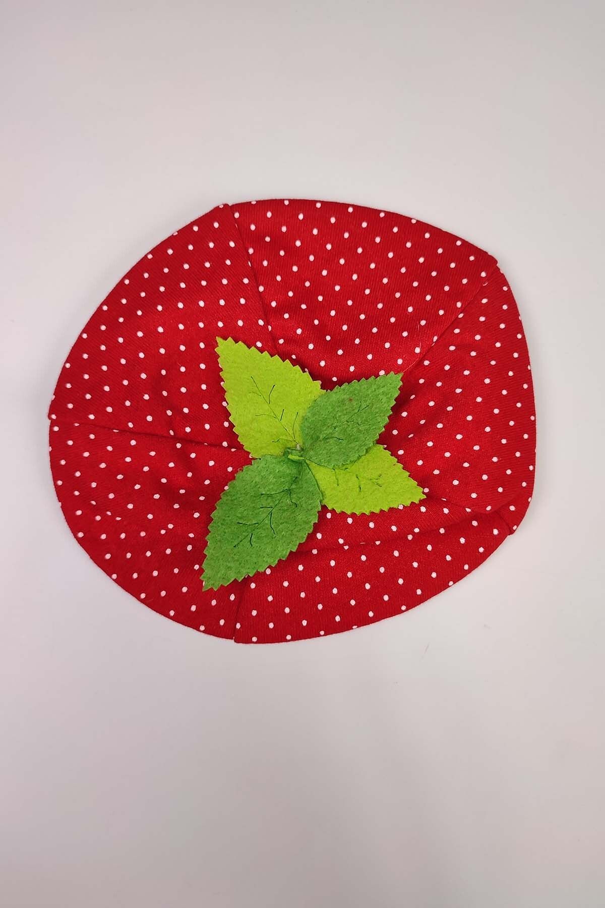 Peki-Cotton Strawberry Patterned Add 5 Pay 4 Baby Dress - New Year Gift 14183 3
