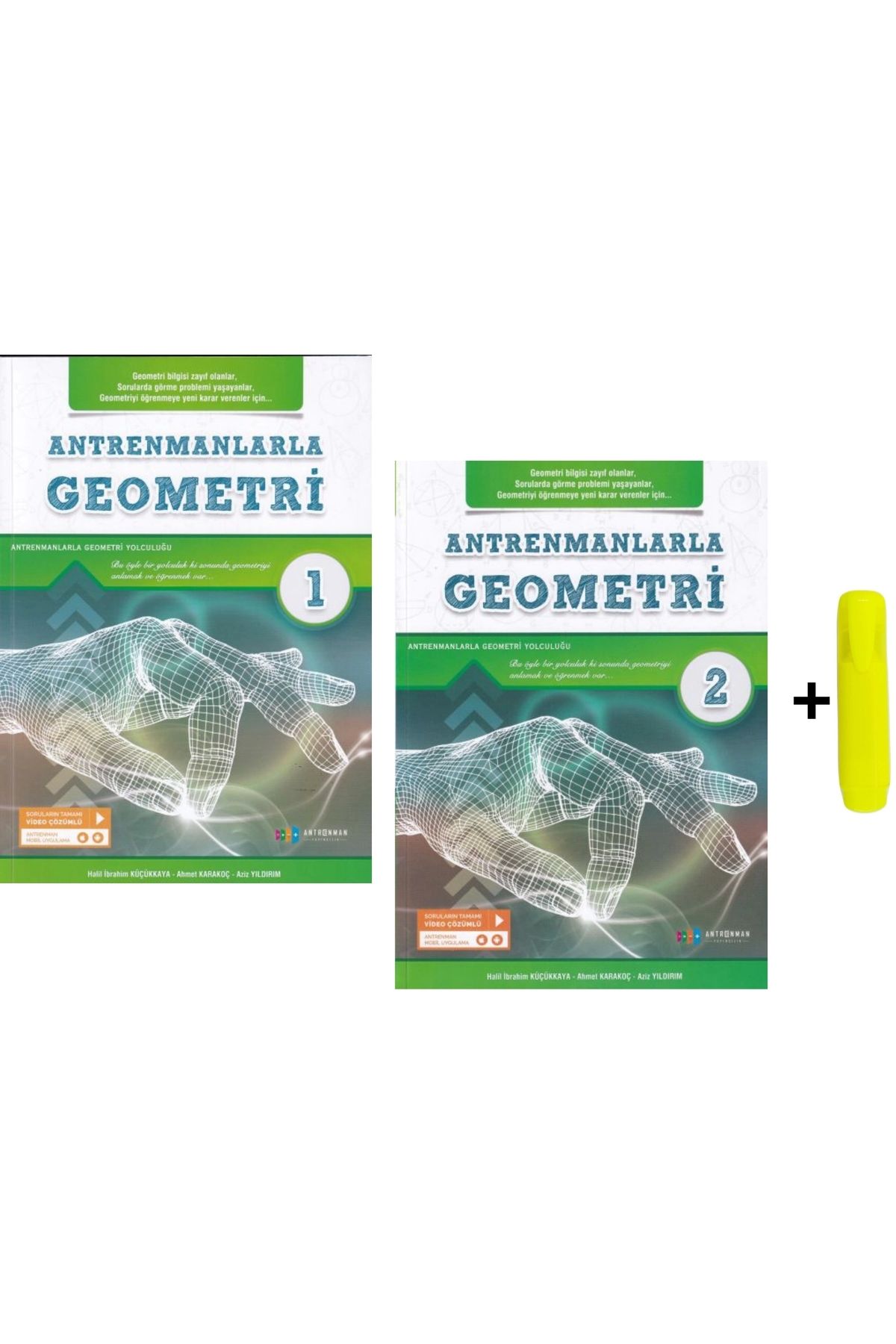 Antrenman Yayıncılık Antrenmanlarla Geometri Seti 1. Kitap ve 2. Kitap