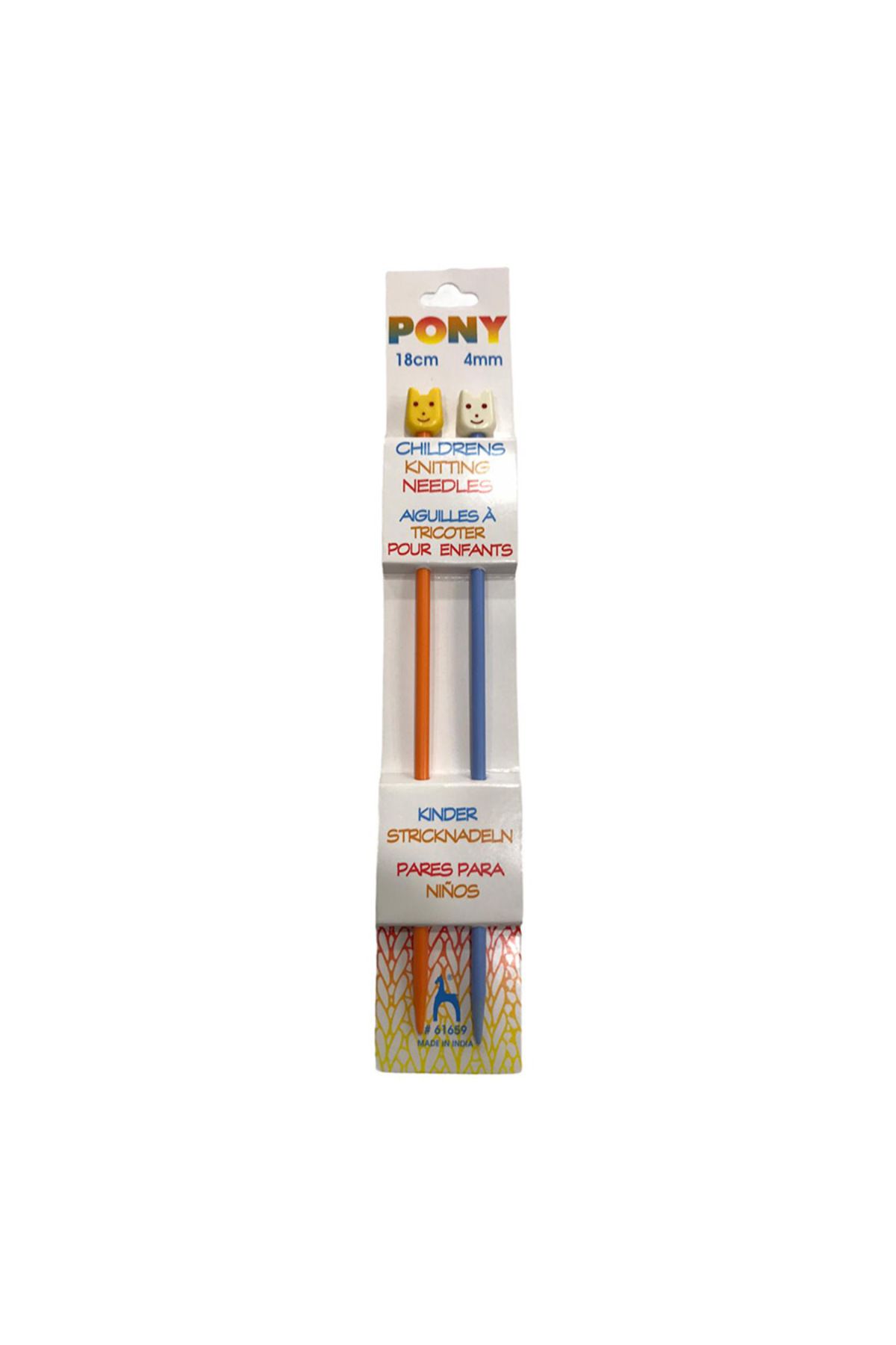 Pony-Number 4 Imported 1stQuality Children's Skewers - 18 Cm Knitted Skewers 1