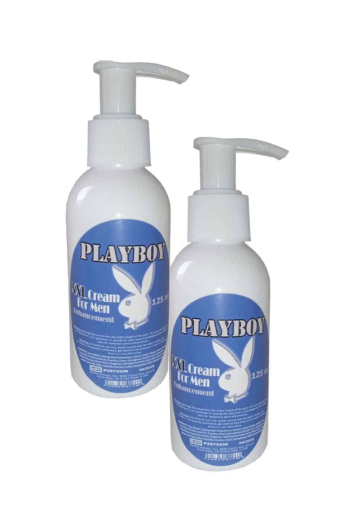 Playboy Erkeklere Özel XXL Enlargement şekillendirici Bakım Kremi 125 Ml X 2 adet