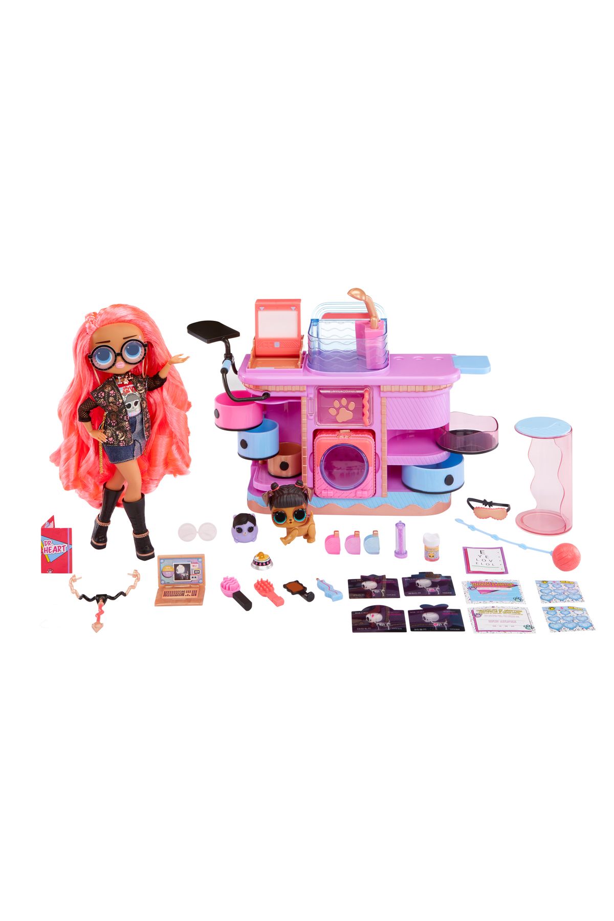 L.O.L. SURPRISE-LOL OMG I AM Rescue Vet Set 1