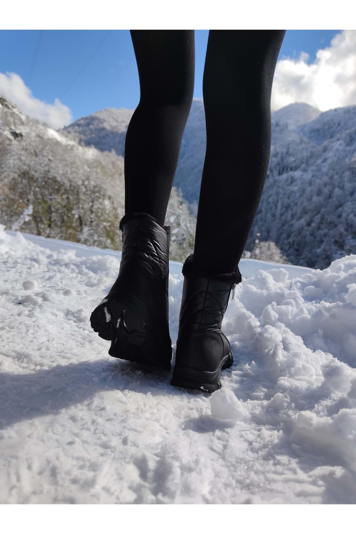 ÇİĞDEM KUNDURA Çiğdem Kar Botu Unisex görsel 4