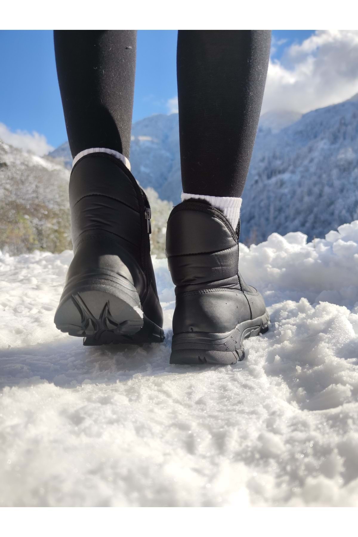 ÇİĞDEM KUNDURA  Çiğdem Kar Botu Unisex - Görsel 4