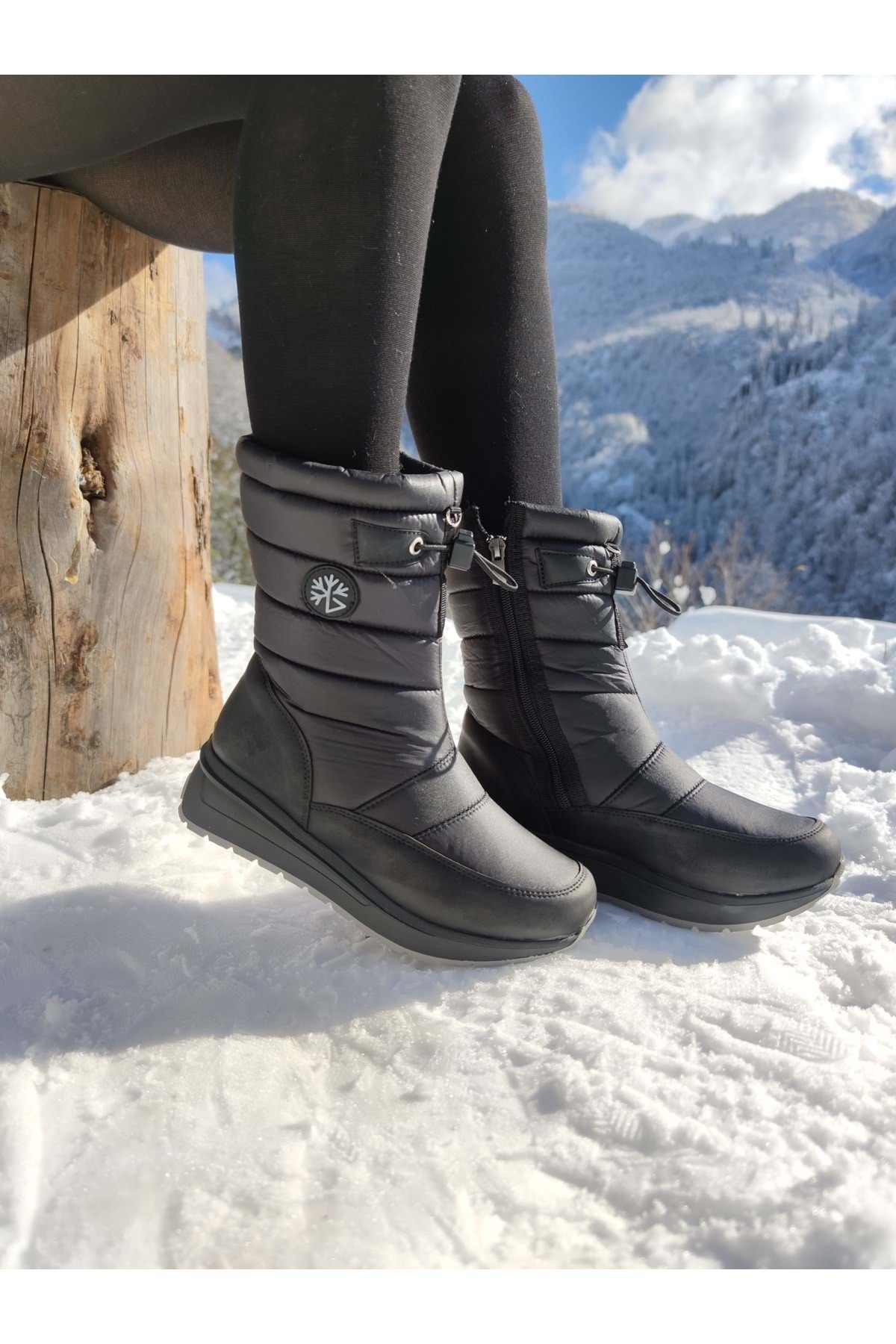 ÇİĞDEM KUNDURA Çiğdem Kar Botu Unisex görsel 3