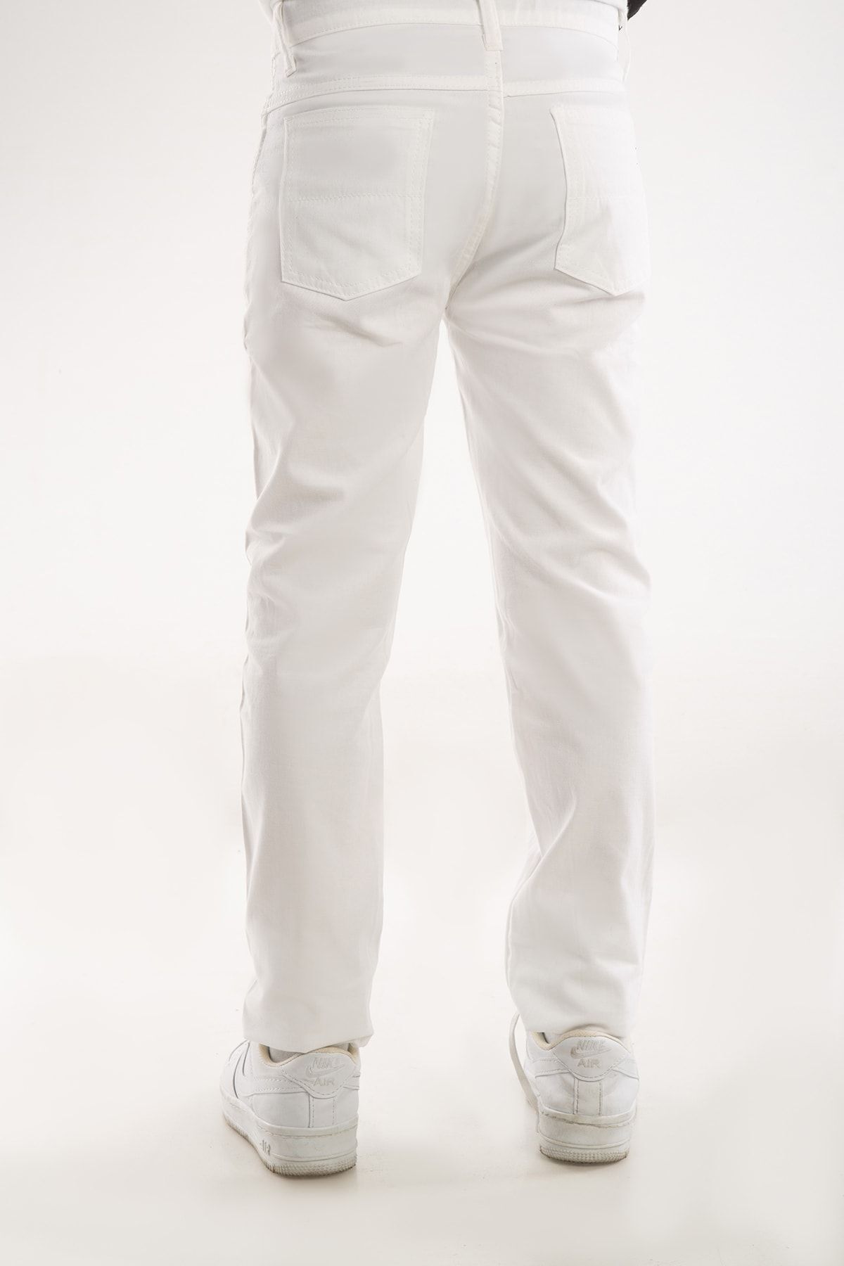 AJN 23 Nisan 19 Mayıs Kız Erkek Unisex Uygundur Beyaz Pantolon Ürünler Kilo 39) (boy 1.45cm) (12 Yaş fotoğrafı 4 (önizleme)