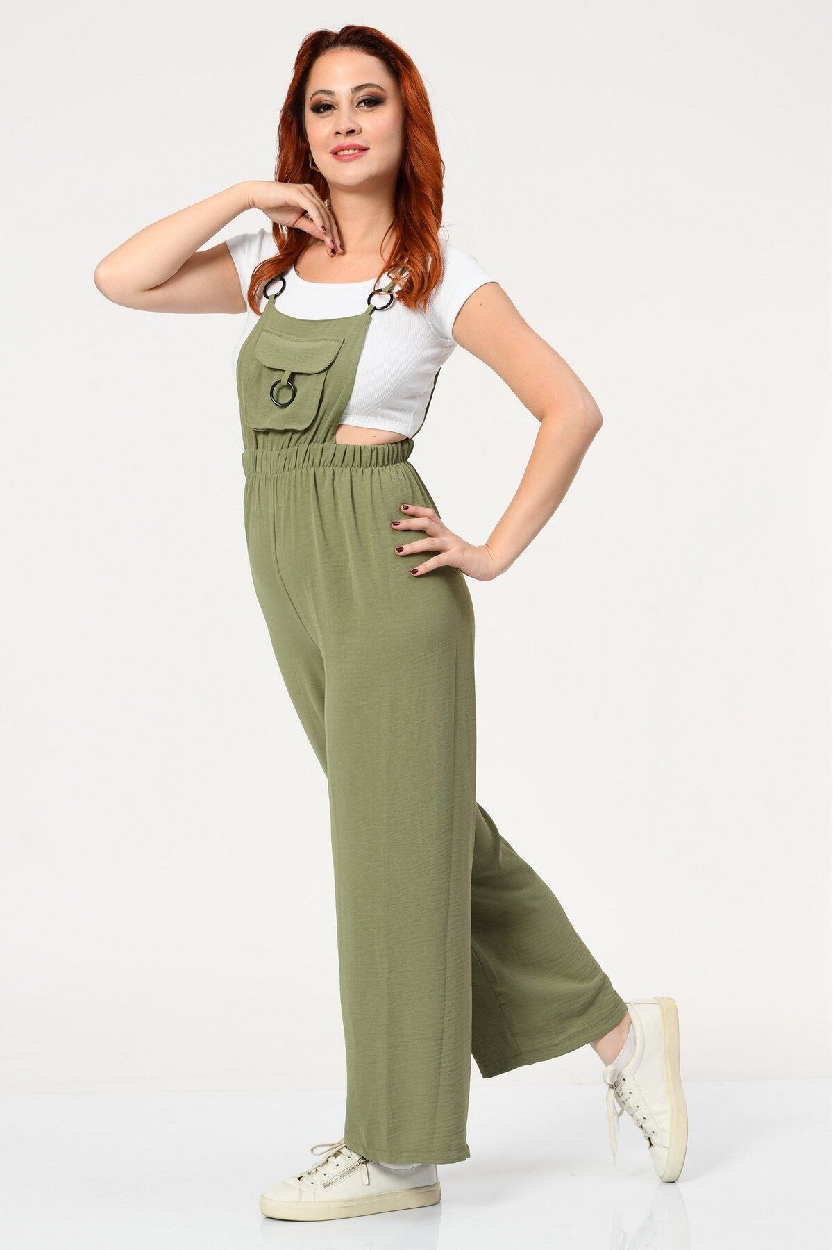 Bigdart-Big Dart Strappy Gardener Jumpsuit 4
