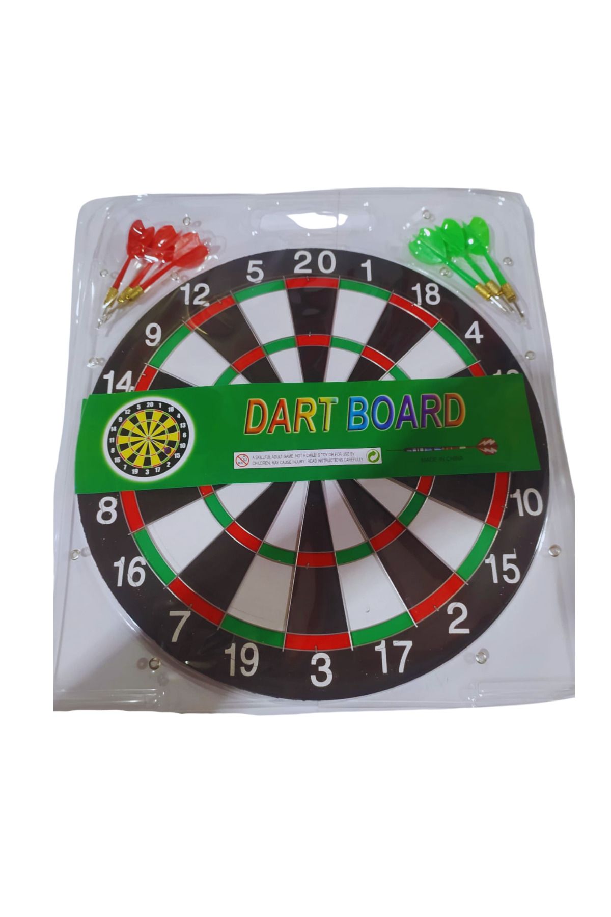 Sone 1. Dart Tahtası - 6'lı Ok Seti ile Daire Dart Panosu