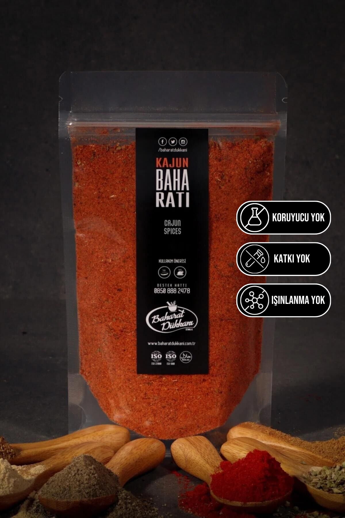 Baharat Dükkanı Kajun Baharatı 150gr