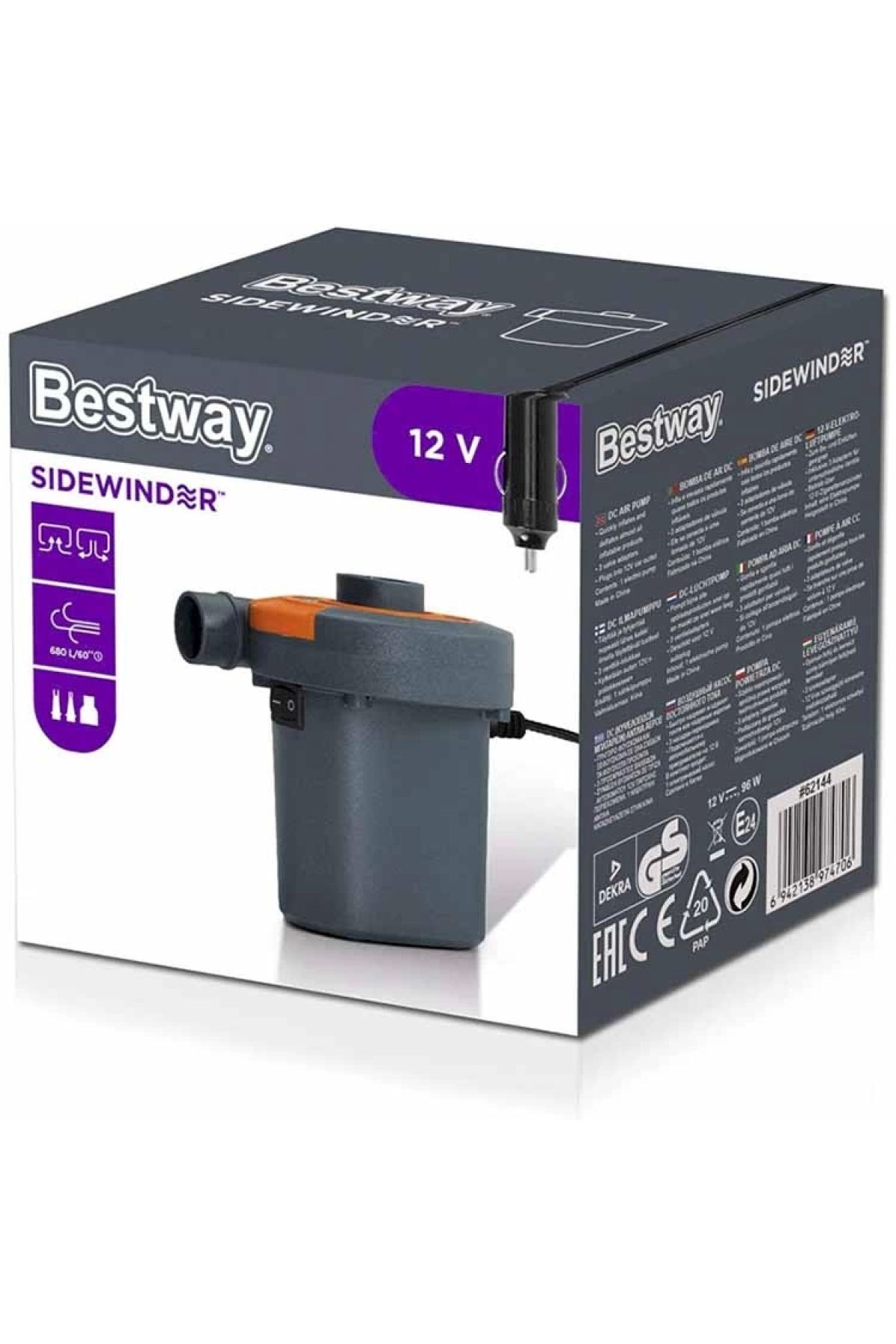 BESTWAY Çakmaklıklı Şişirme Pompası 62144