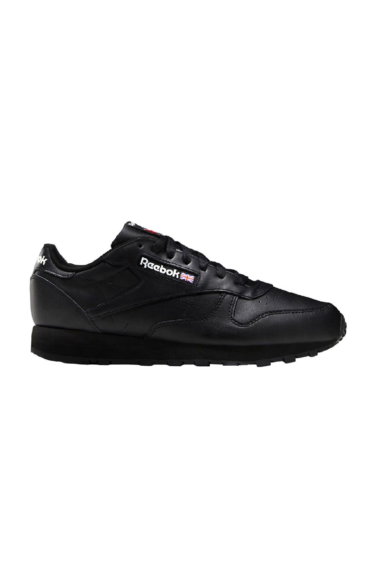 Reebok Klasyczne Skórzane Męskie Czarne Buty Sportowe Na Co Dzień Mężczyzna - 43