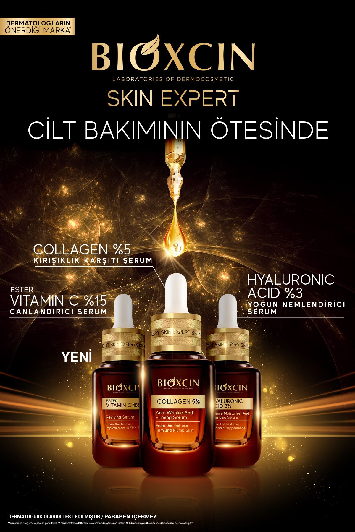 Bioxcin-Vitamin C 15% Revitalizing Serum 30 ml - Ester C Niacinamide (Vitamin B3) 6