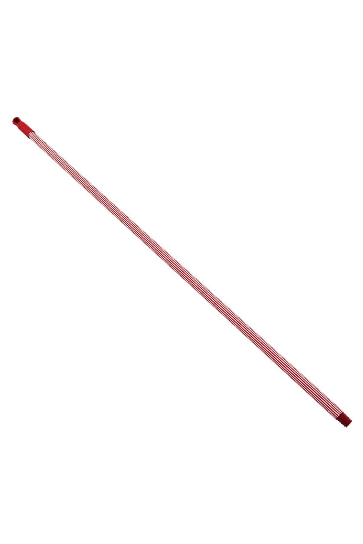 İklimStore ÇİZGLİ KIRMIZI MET.VİLADA FIRÇA SAPI 120CM (5131)