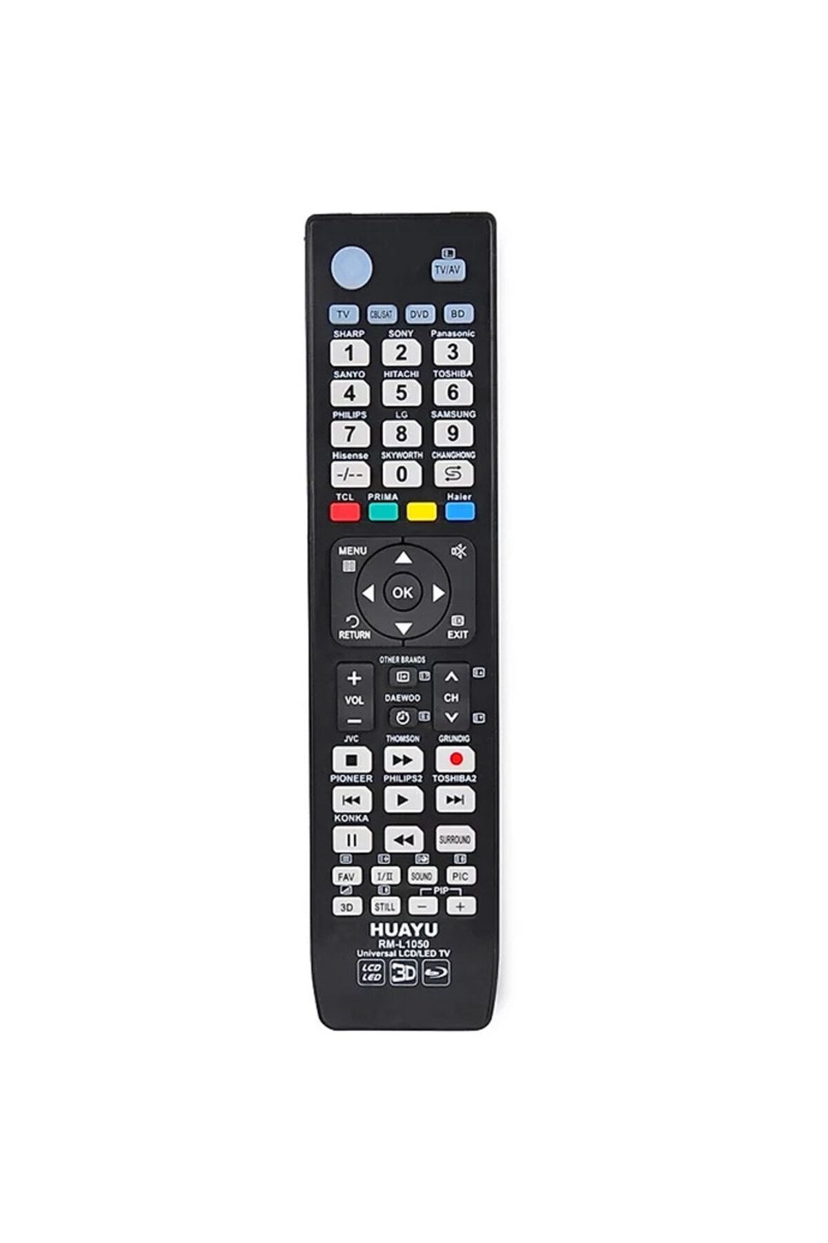 Kapamarka HUAYU KL RM-L1050 LCD-LED TV UNIVERSAL KUMANDA