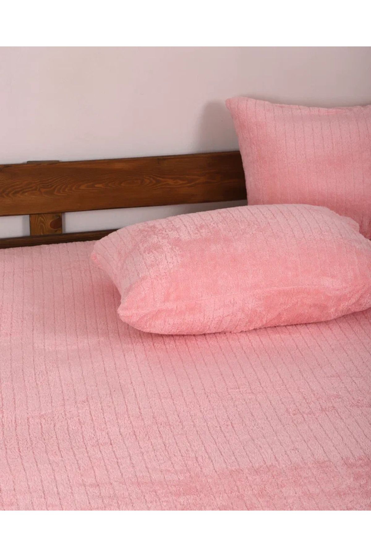 Marlenka Home Tex-Welsoft Elastic Sheet Set (2 Pillows) 3