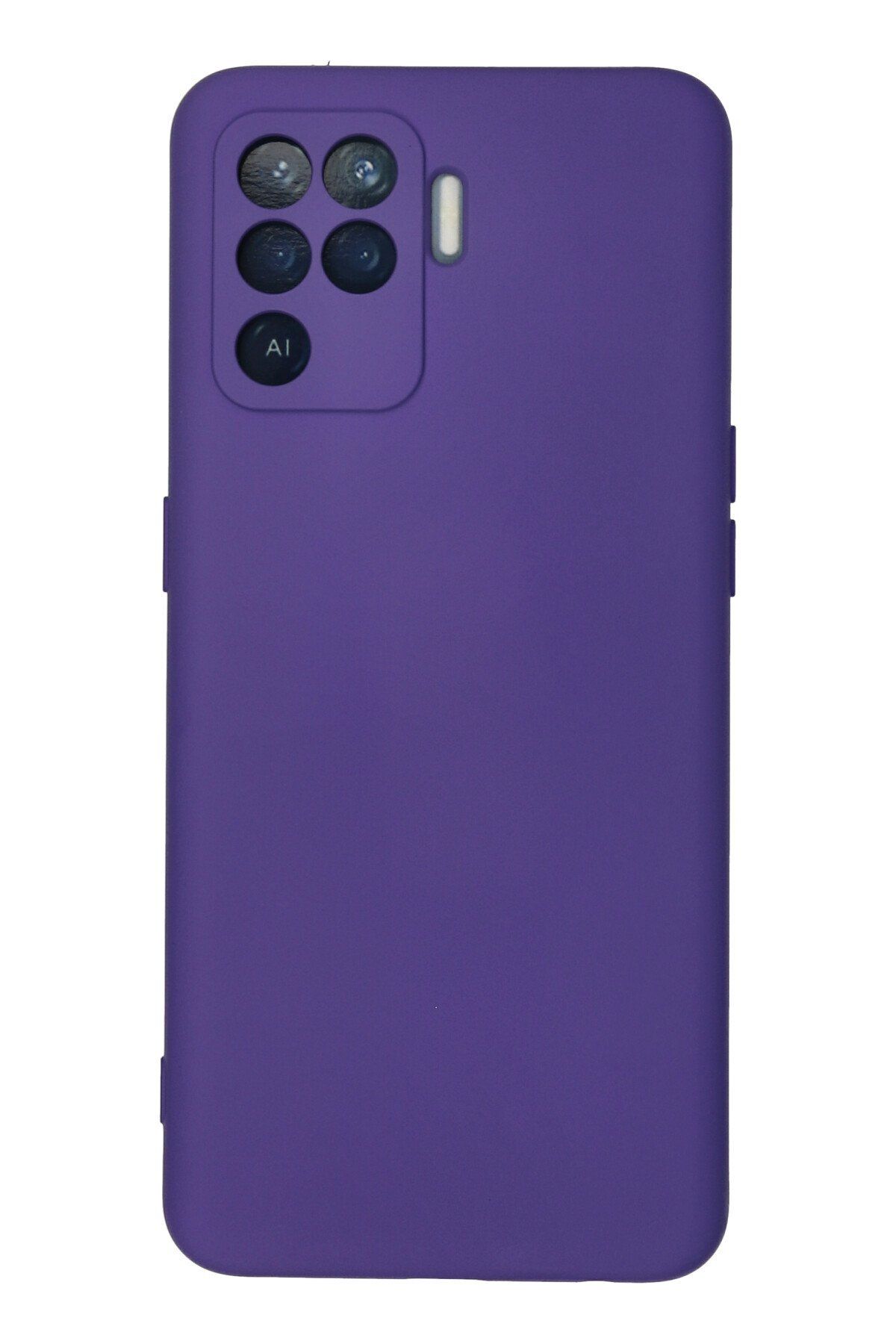 Leybaks Oppo Reno 5 Lite Uyumlu İçi Kadife Silikon Kılıf