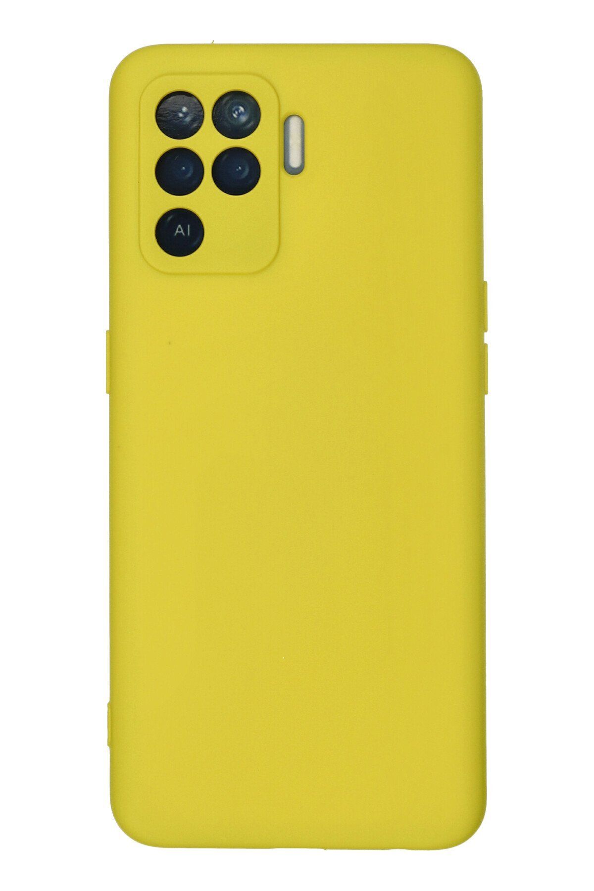 Leybaks Oppo Reno 5 Lite Uyumlu İçi Kadife Silikon Kılıf