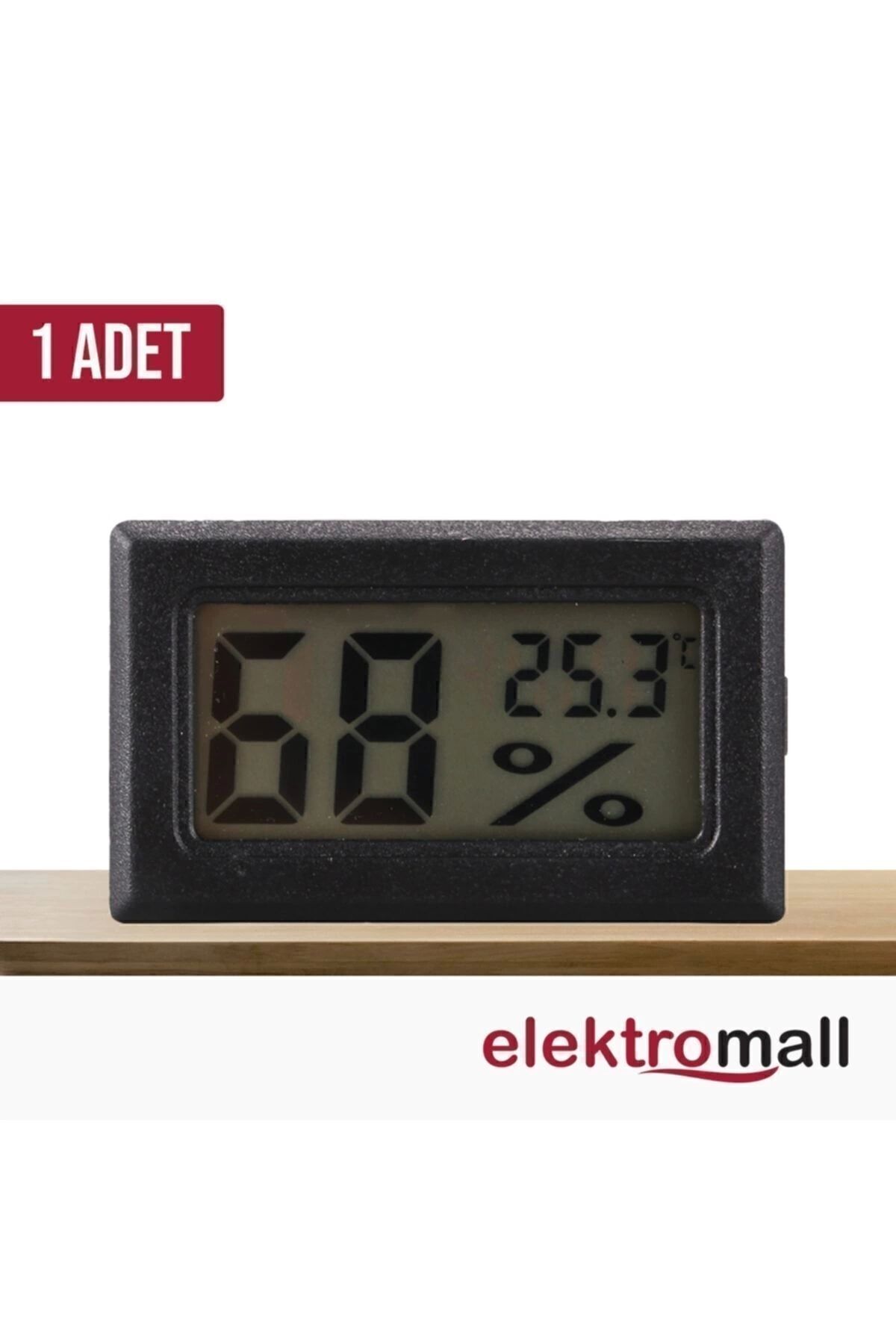 Genel Markalar Mini Lcd Dijital Elektronik Siyah Termometre Higrometre Sıcaklık Nem Ölçer