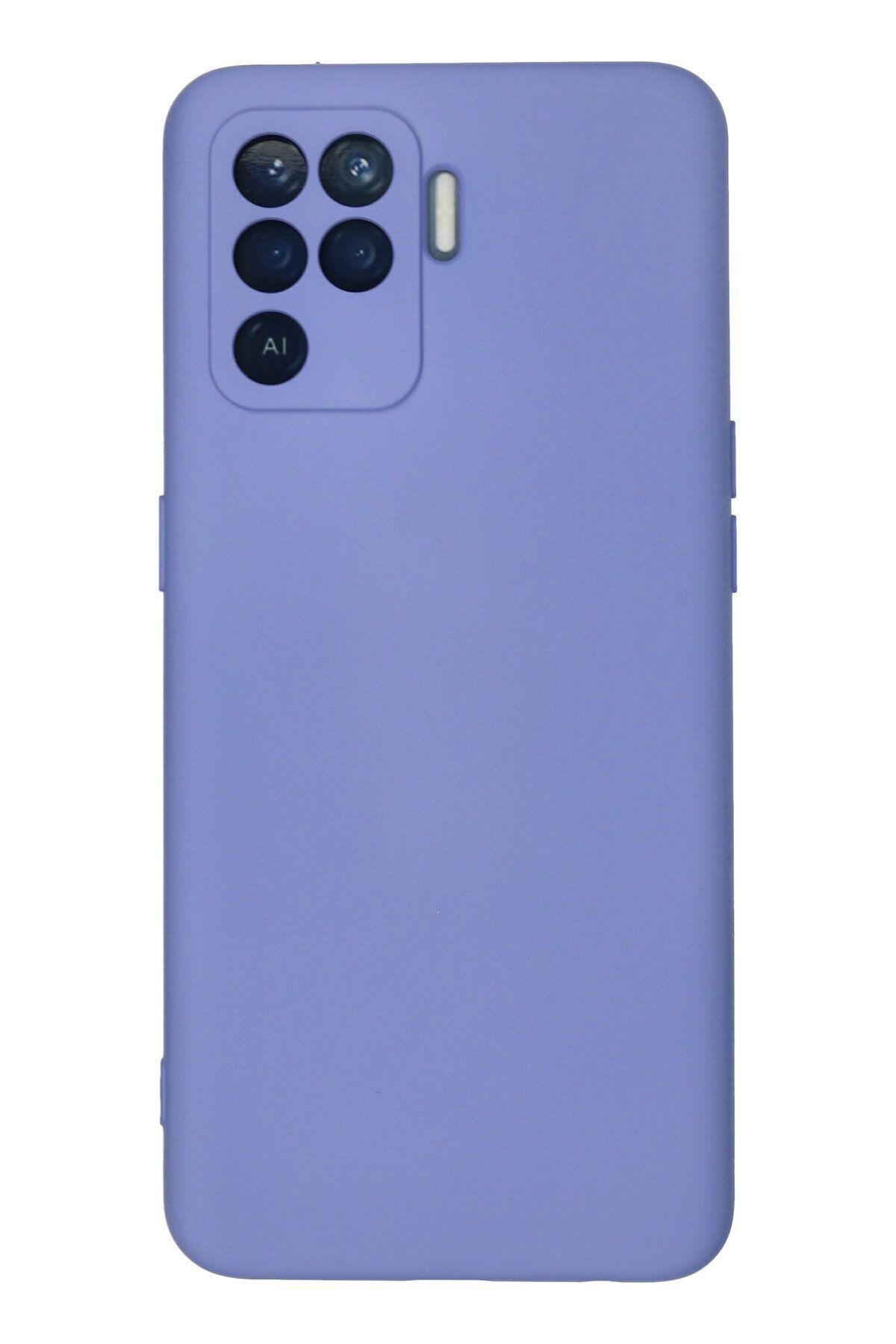 Leybaks Oppo Reno 5 Lite Uyumlu İçi Kadife Silikon Kılıf