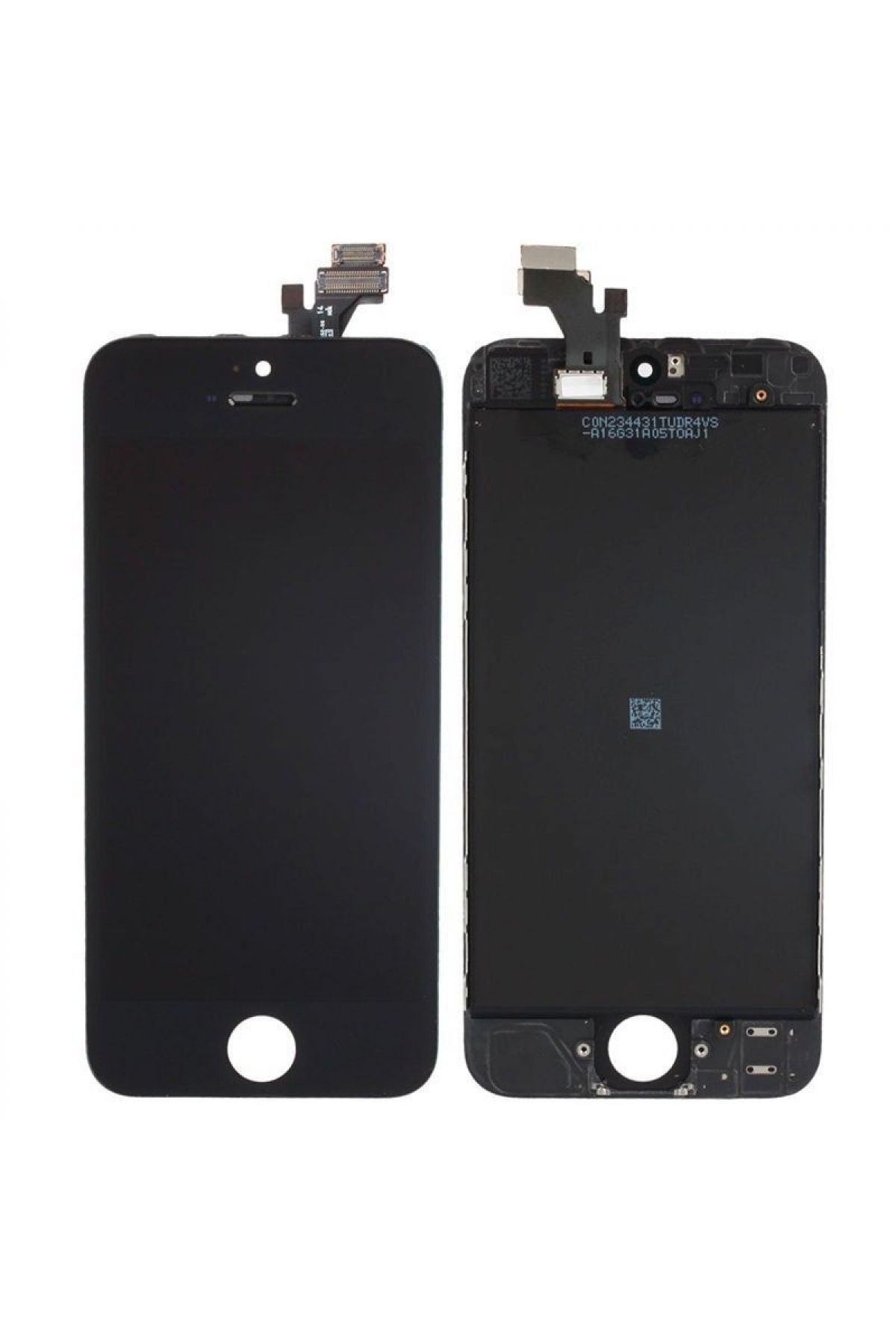 Nettech-Teknonet iPhone 5 Compatible Aa Quality Lcd Touch Slatted - Black 1