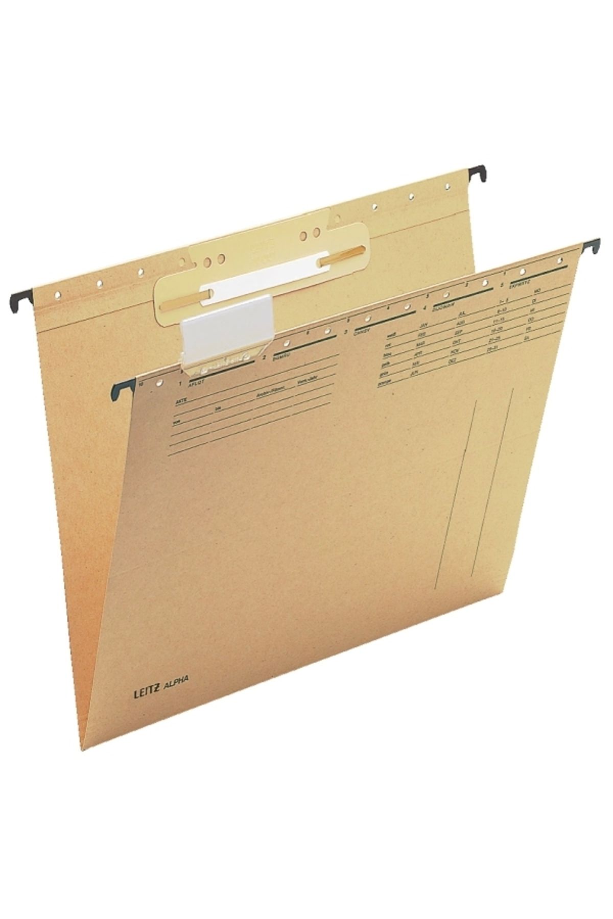 Leitz-A4 Brown Walkie-talkie File Pack - 10 Pieces with Strap 1915-30-00 1