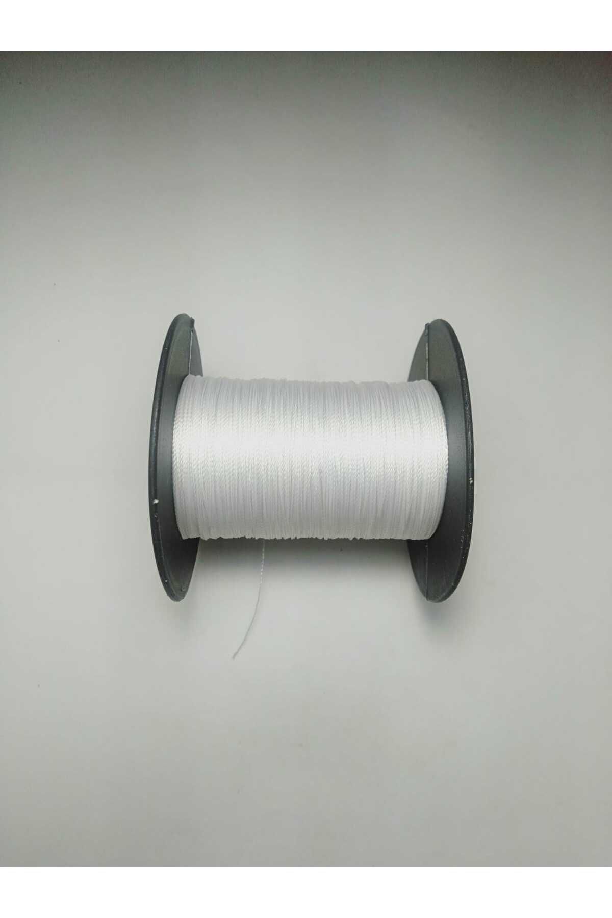 Eskişehir hobi sanat-0.2 mm 100 Meters Rosary String Snow White Color (Thinest Rosary String) 7