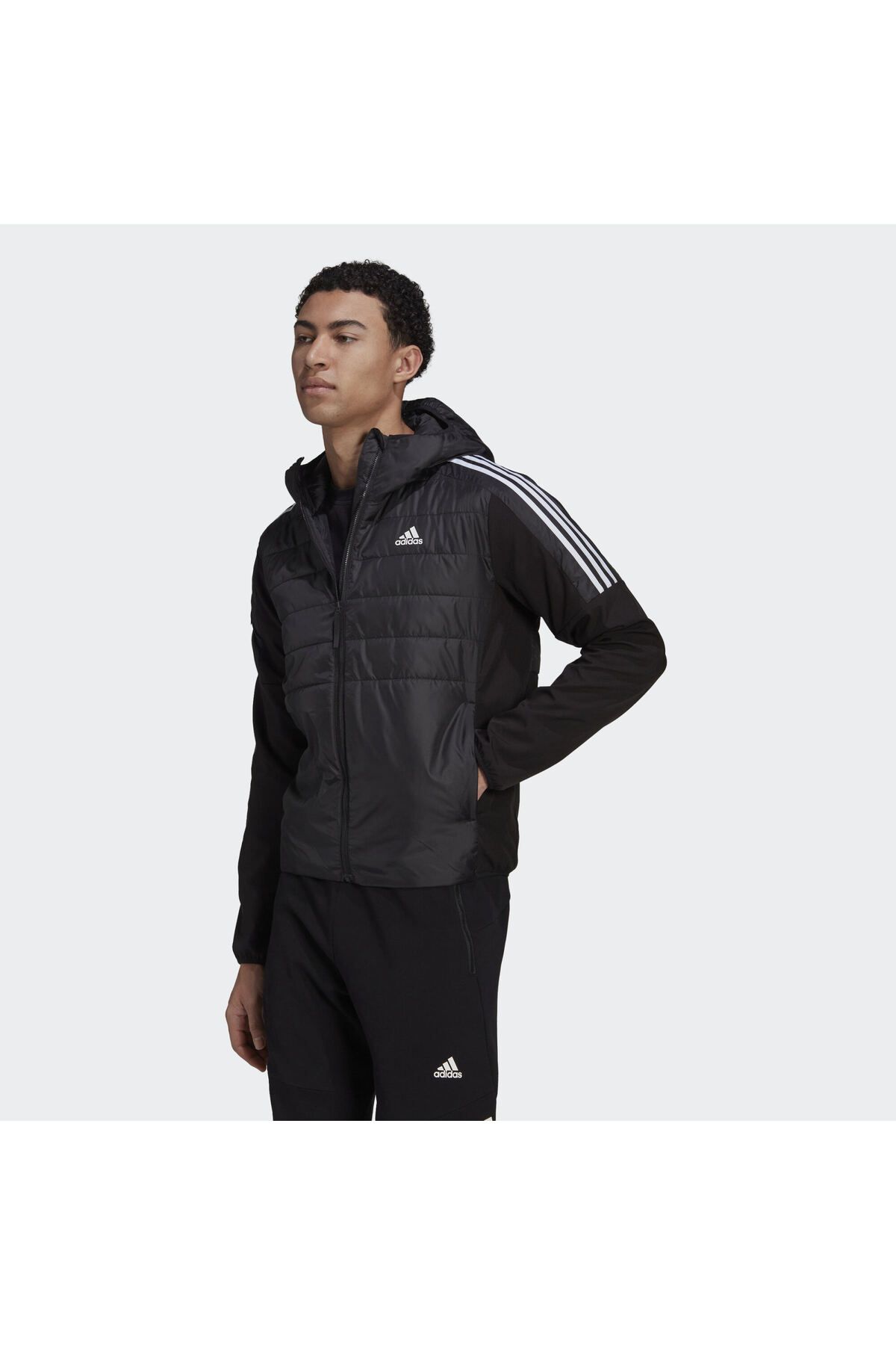 adidas Essentials Insulated Hooded Hybrid Mont