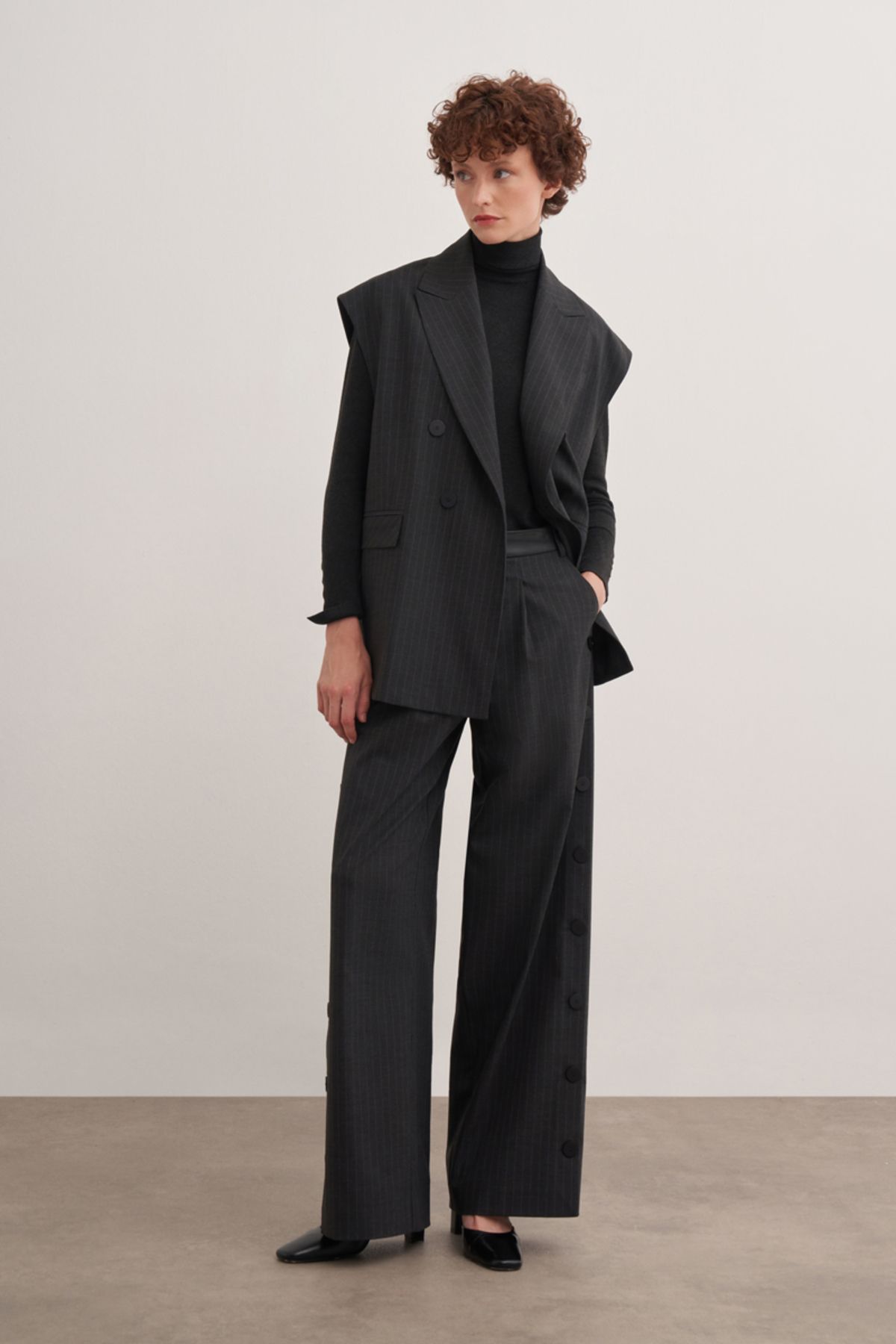 Aker-Wide Leg Trousers 1