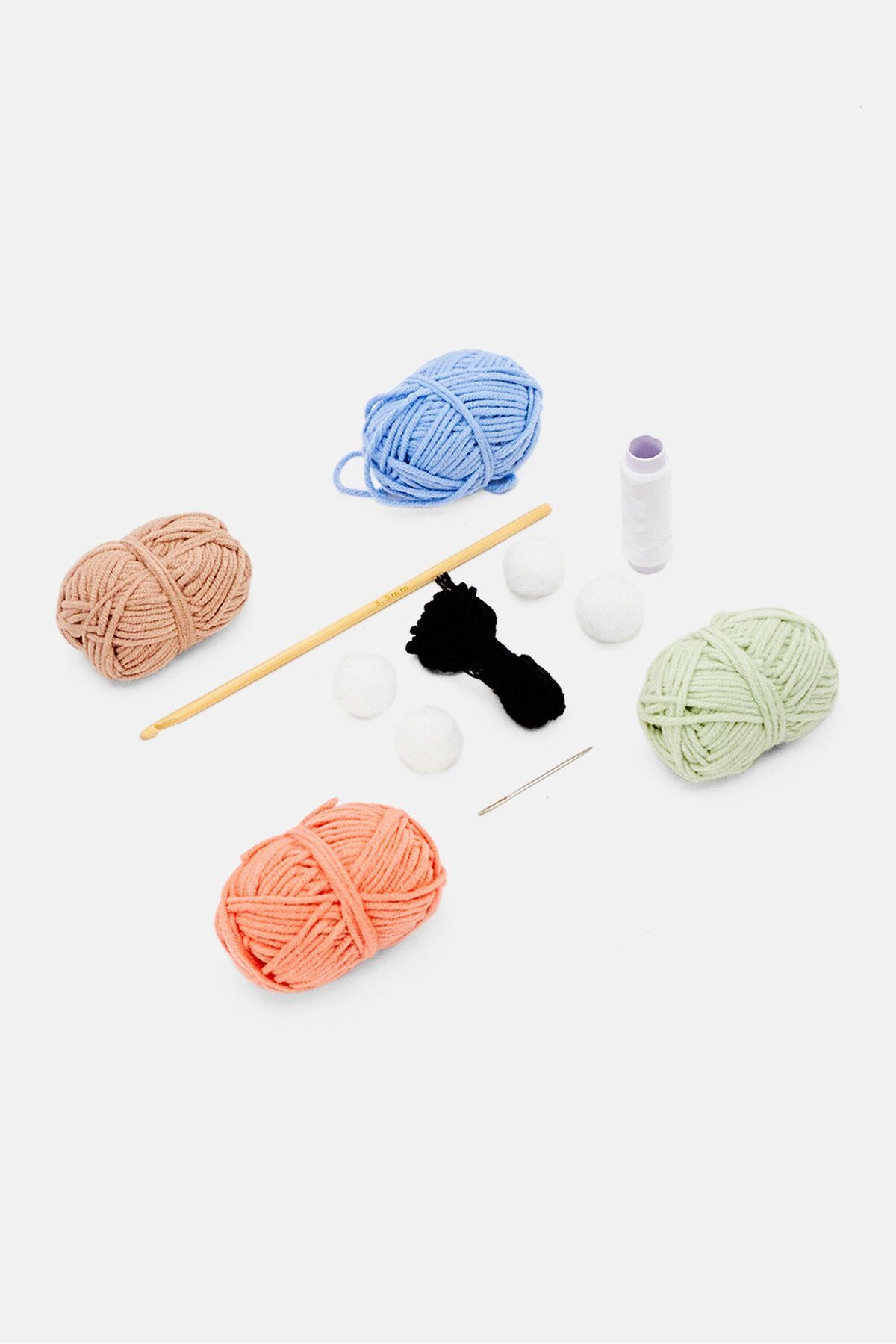 Tchibo-Diy Crochet Kit Egg Cozy, Pink Combo 3
