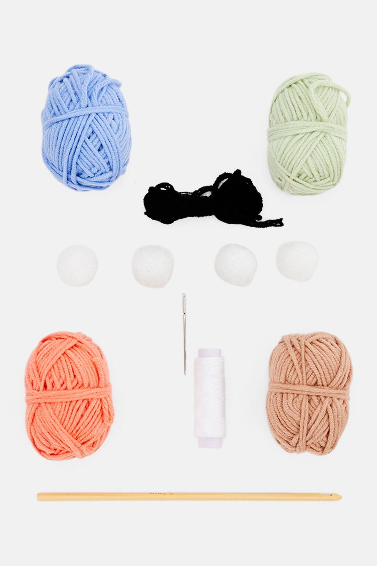 Tchibo-Diy Crochet Kit Egg Cozy, Pink Combo 2