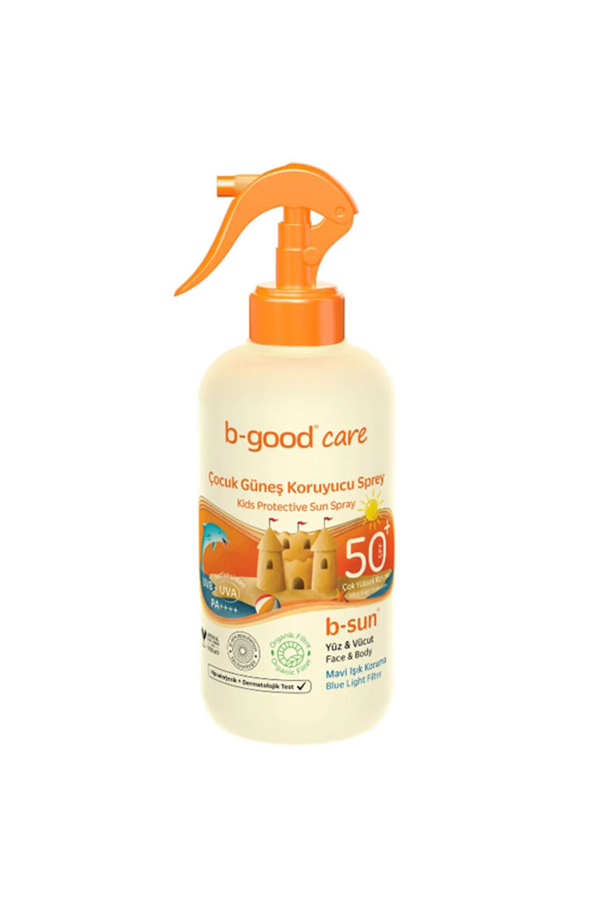 b-good care b-good b-sun Spf50+ Çocuk Koruyucu Güneş Spreyi 150 ml