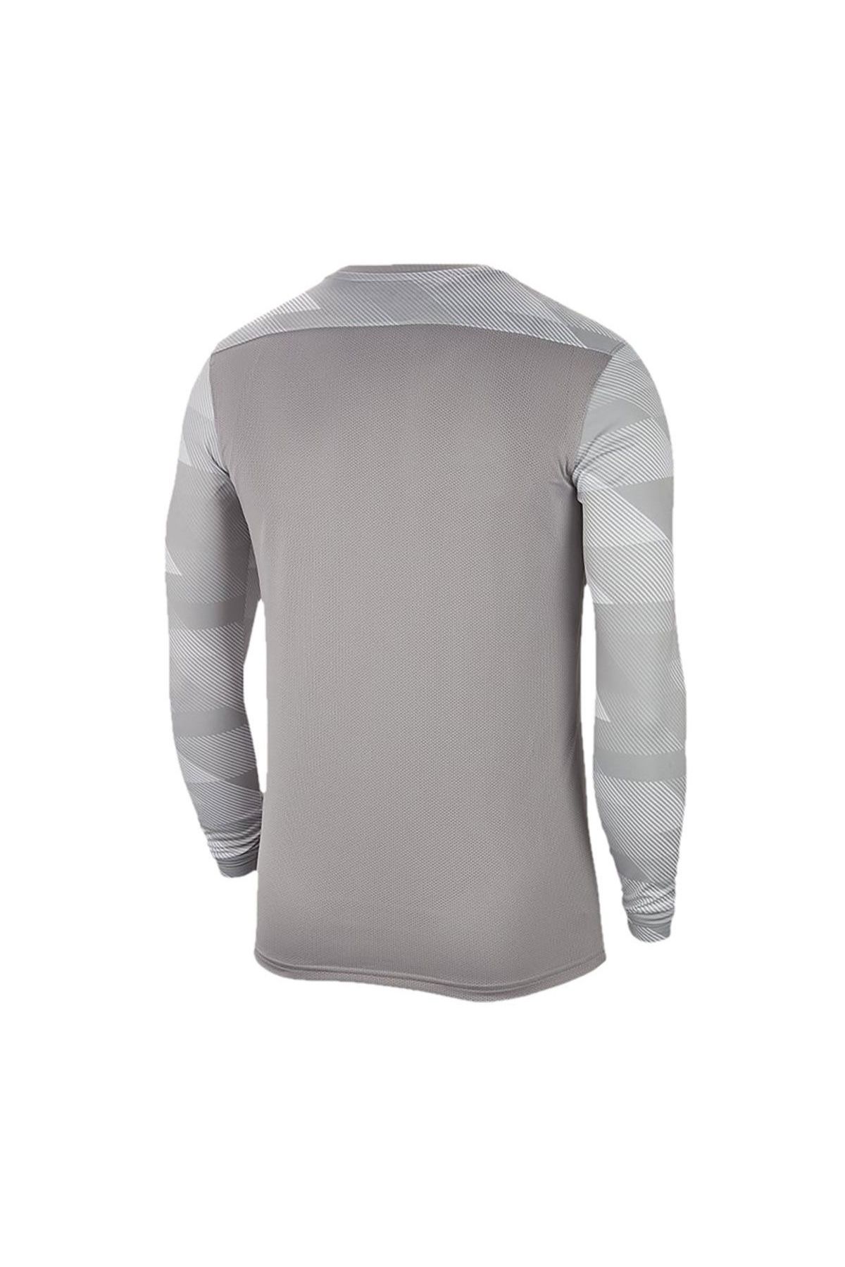 Nike-Park Iv Men's Gray Round Collar Goalkeeper Jersey 2