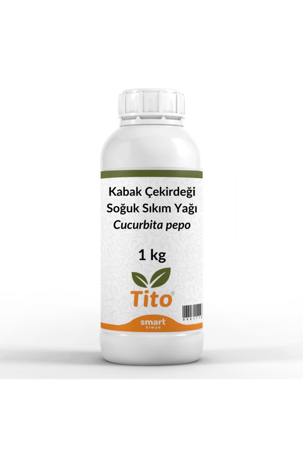 tito Kabak Çekirdeği Soğuk Sıkım Yağı Cucurbita pepo 1 kg