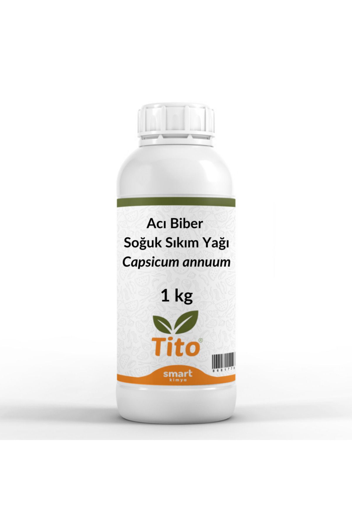 tito Acı Biber Soğuk Sıkım Yağı Capsicum annuum 1 kg