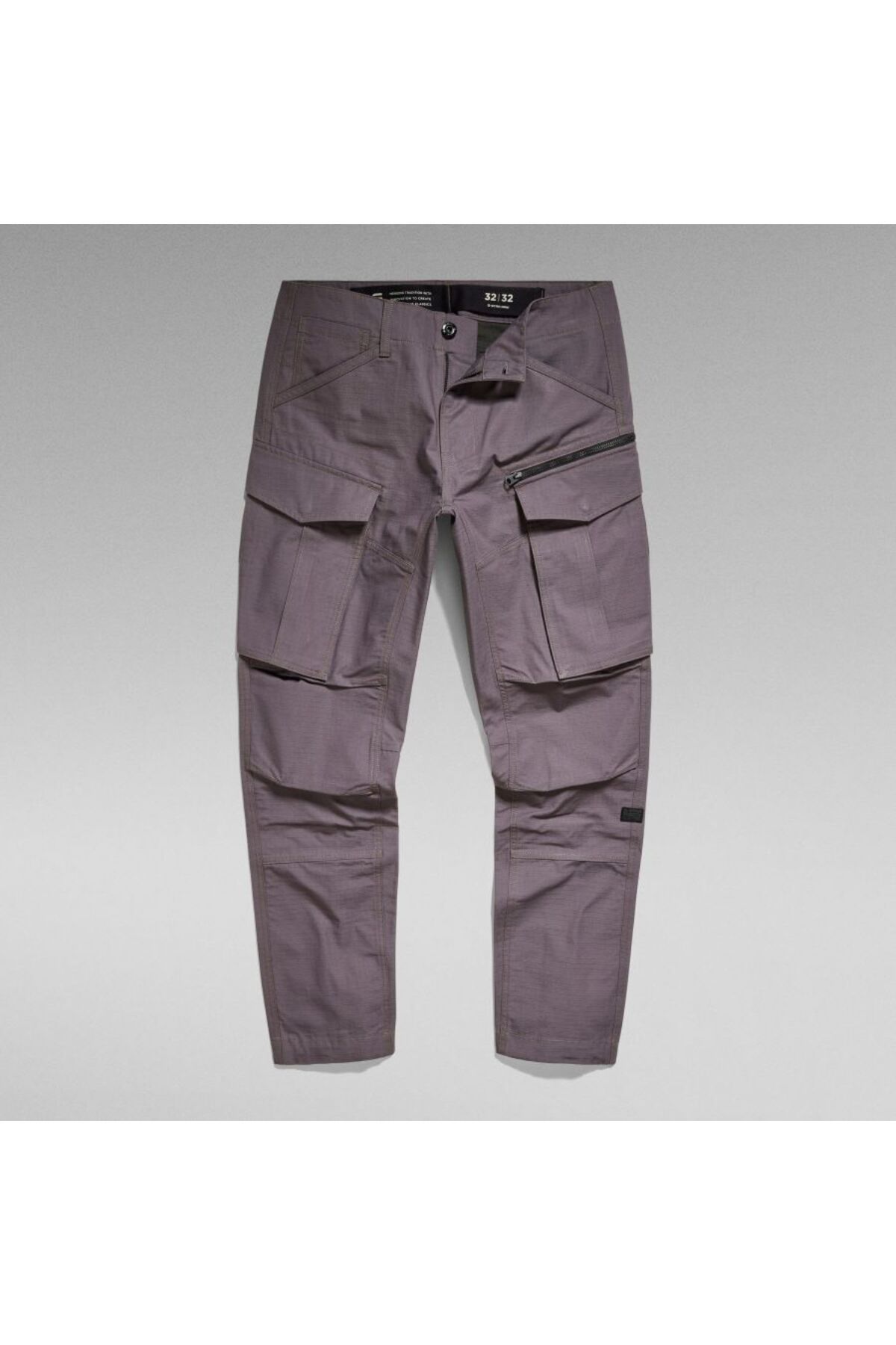 شلوار جین خاکستری مردانه G STAR RAW Rovic Zip 3D معمولی Tapered G-STAR RAW