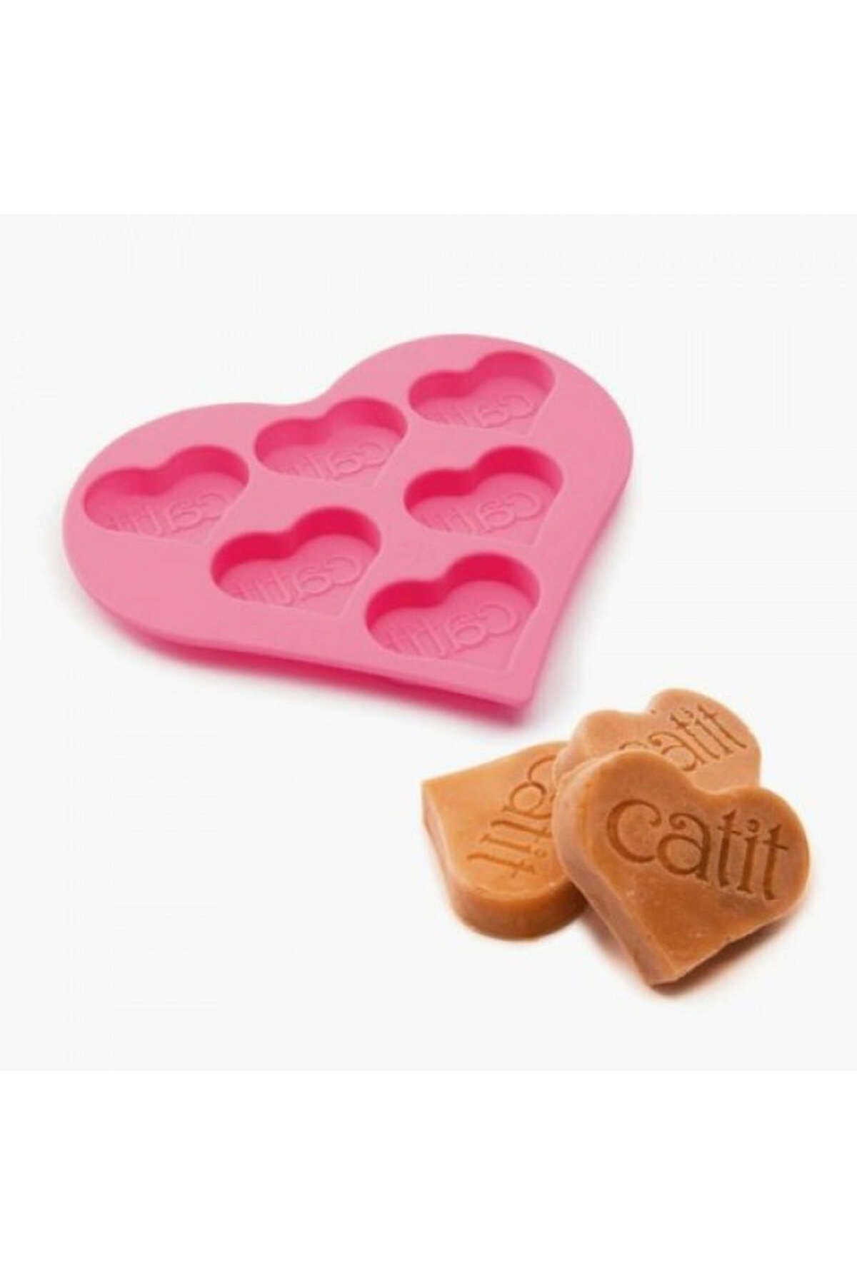 Hagen Catit Sıvı Ödül Dondurma Kabı Kalp 13x15x1,1Cm YKTSN