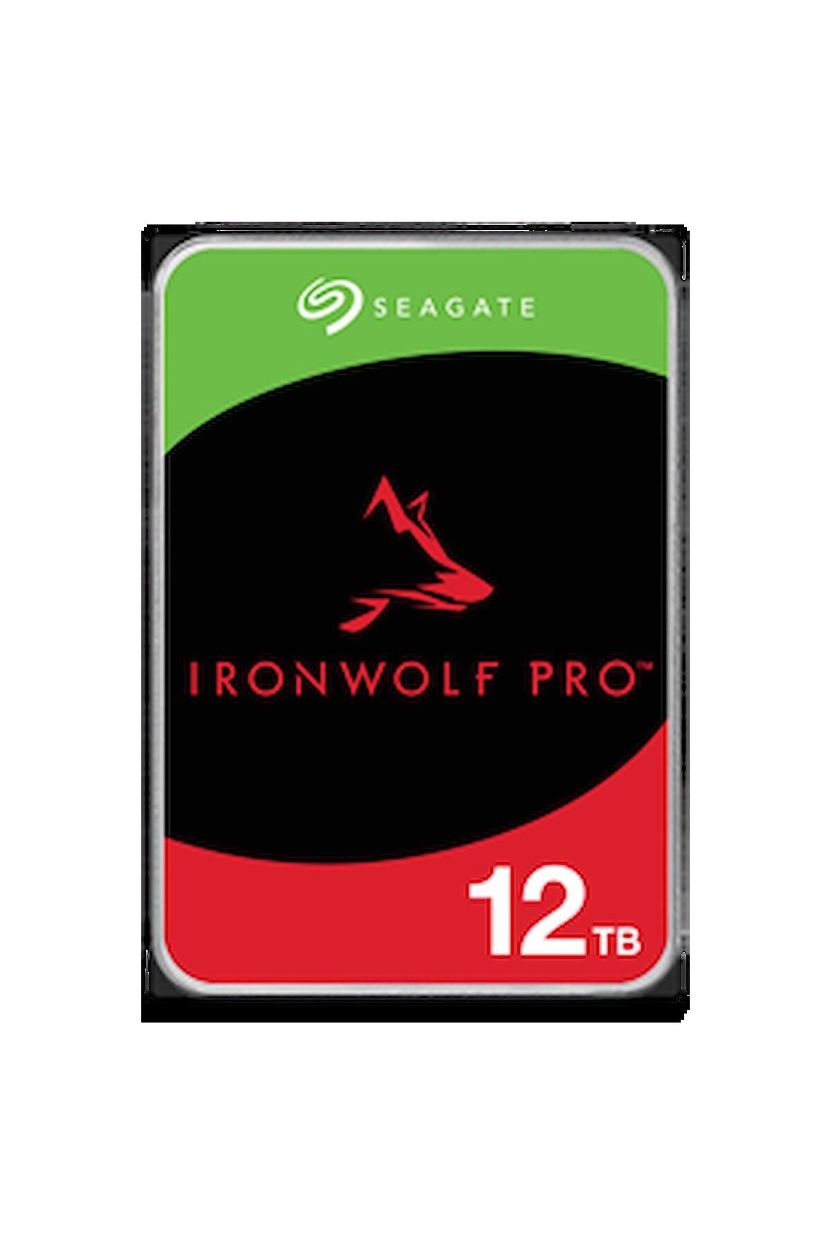 Seagate Ironwolf Pro 12 Tb 7200rpm 256mb Sata3 550tb/y Rv Nas (ST12000NT001)