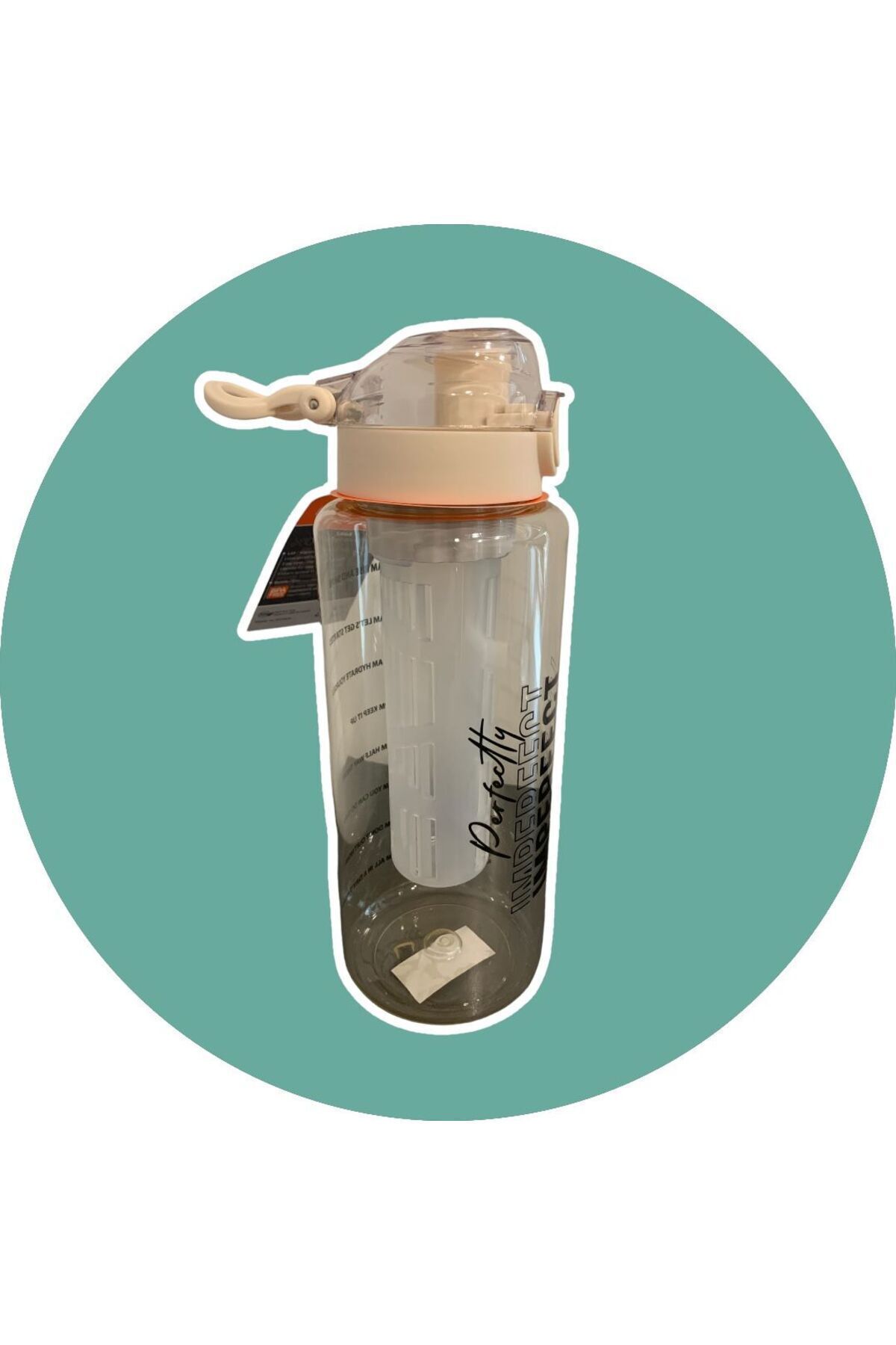 Renga-1000 Cc Saga Loop - Patterned Flask with Tritan Strainer 2