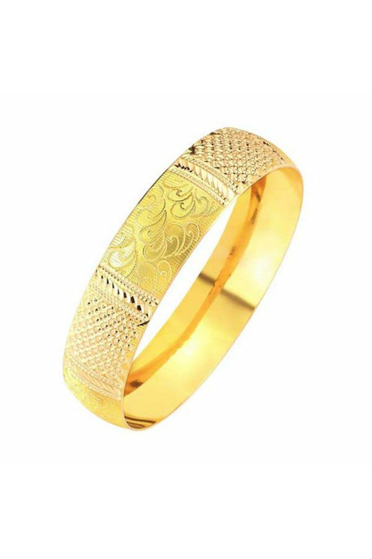 ALTINBEYI 22 Ayar 20 Gram Altın Bilezik Kristal (15mm Enli ) ABY22BZ046